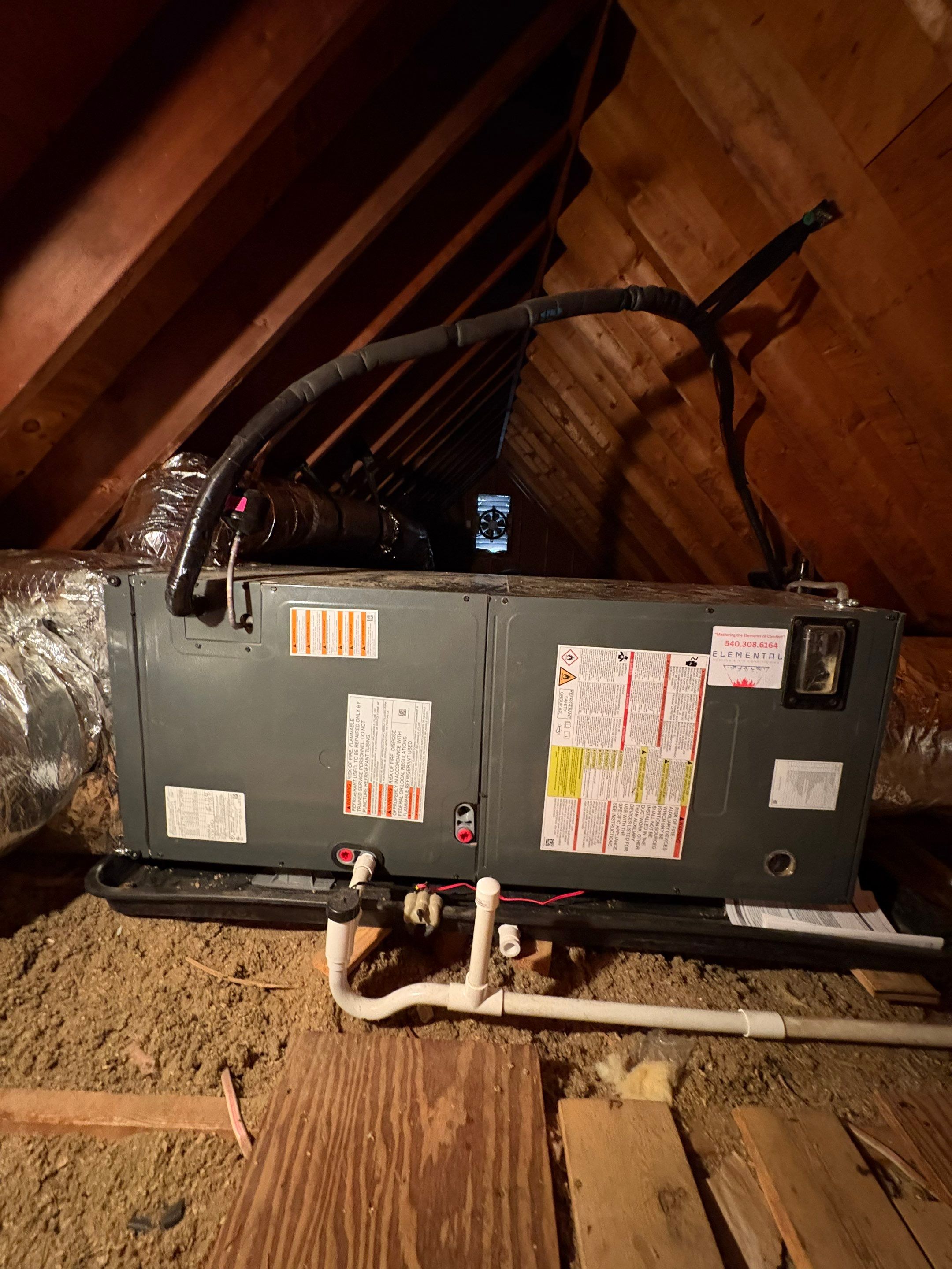 Shenandoah Valley Battlefield Foundation Install by Elemental Heating and air conditioning LLC