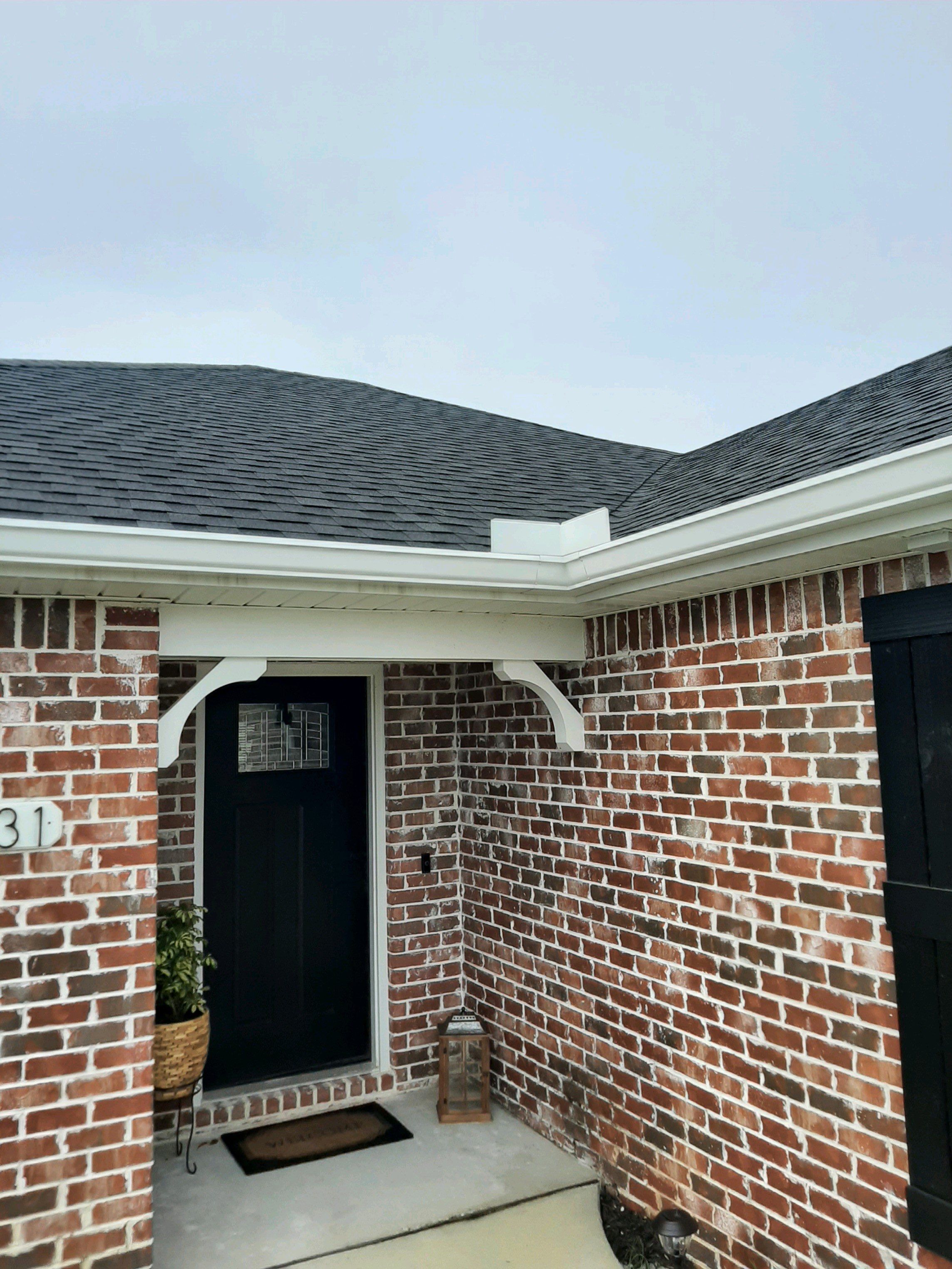 Gutter Installation using K-Style Seamless Gutters by Gutter Professors