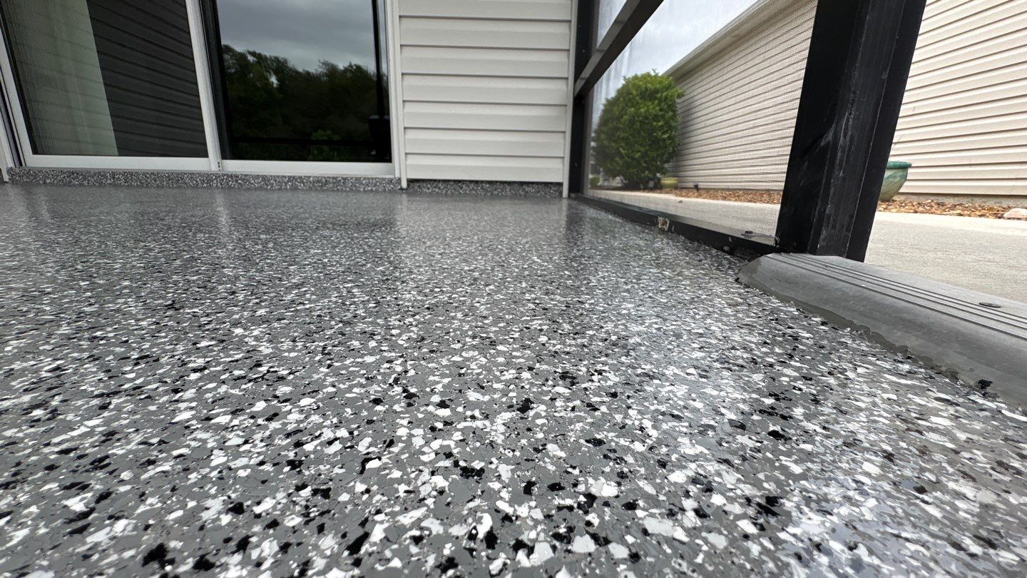 Project in The Villages, FL by Innovative Concrete Coatings 