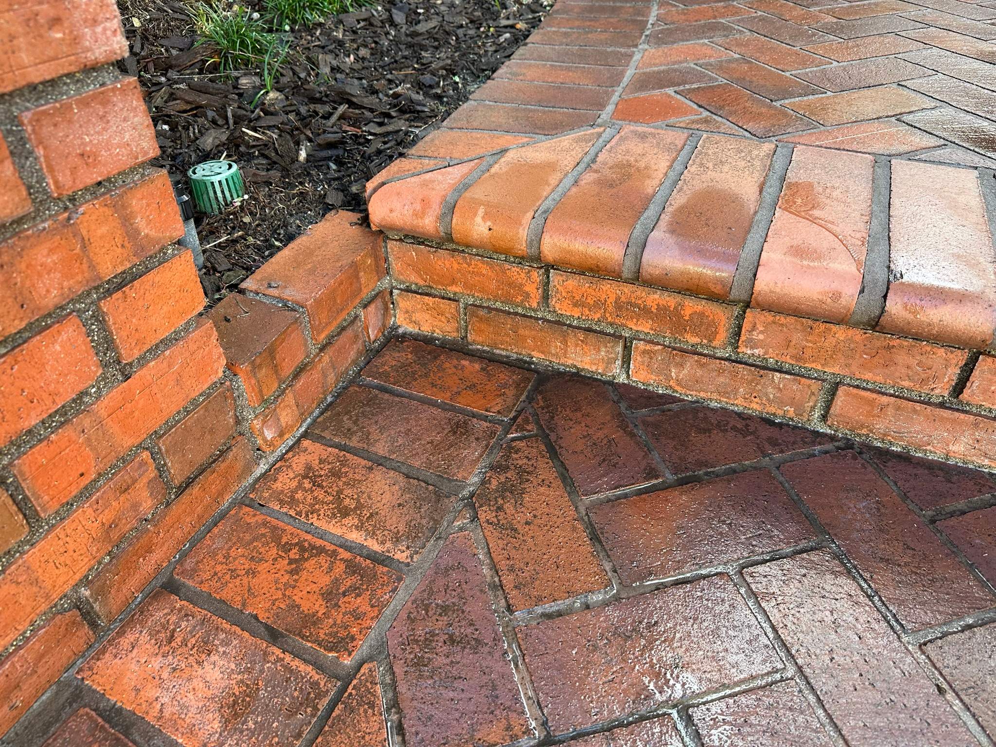 Orange County Clay Tile Roof Soft Wash on Unwalkwable Roof by Property Cleaning Experts