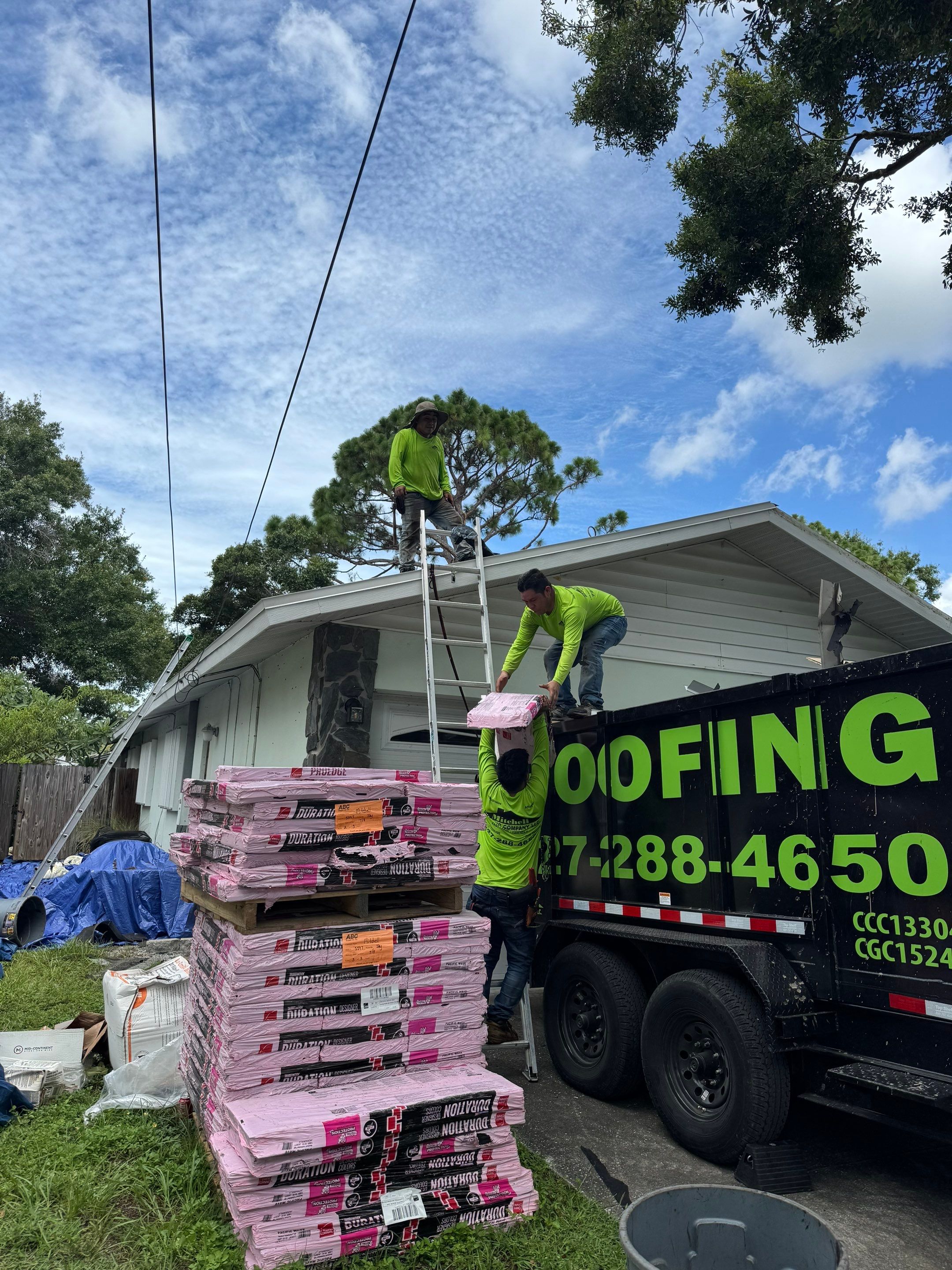 Project in Pinellas Park 33781 by Mitchell Roofing Company LLC