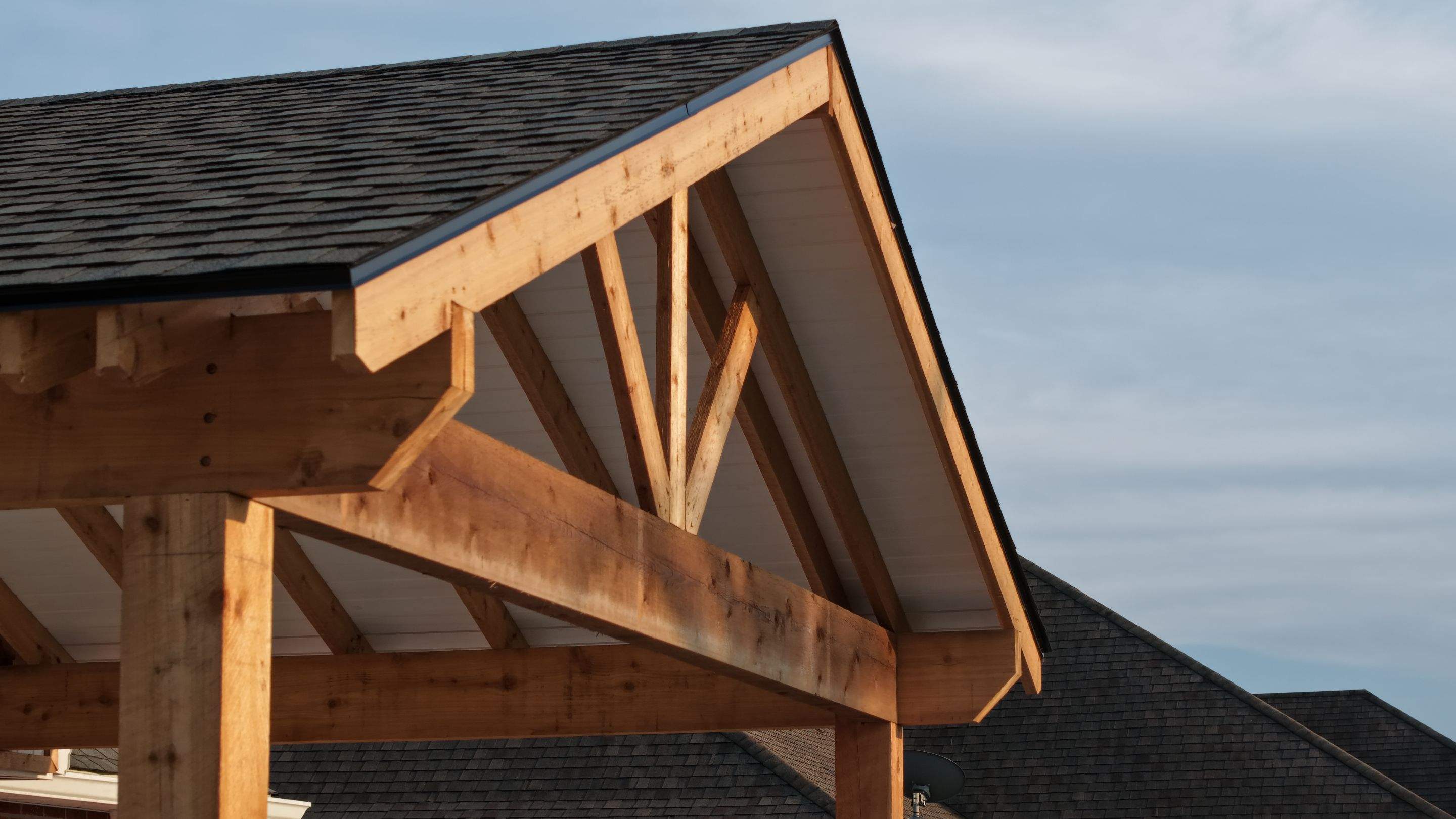 Cedar Patio Cover in Belle Chasse by HDS Contractors