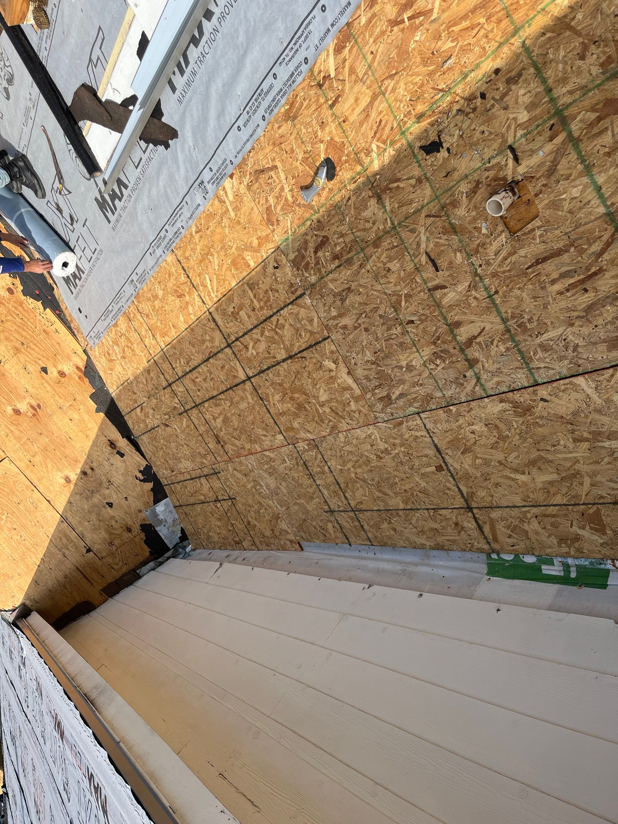 55 Square Titan Natural timber  by Sirius Roofing
