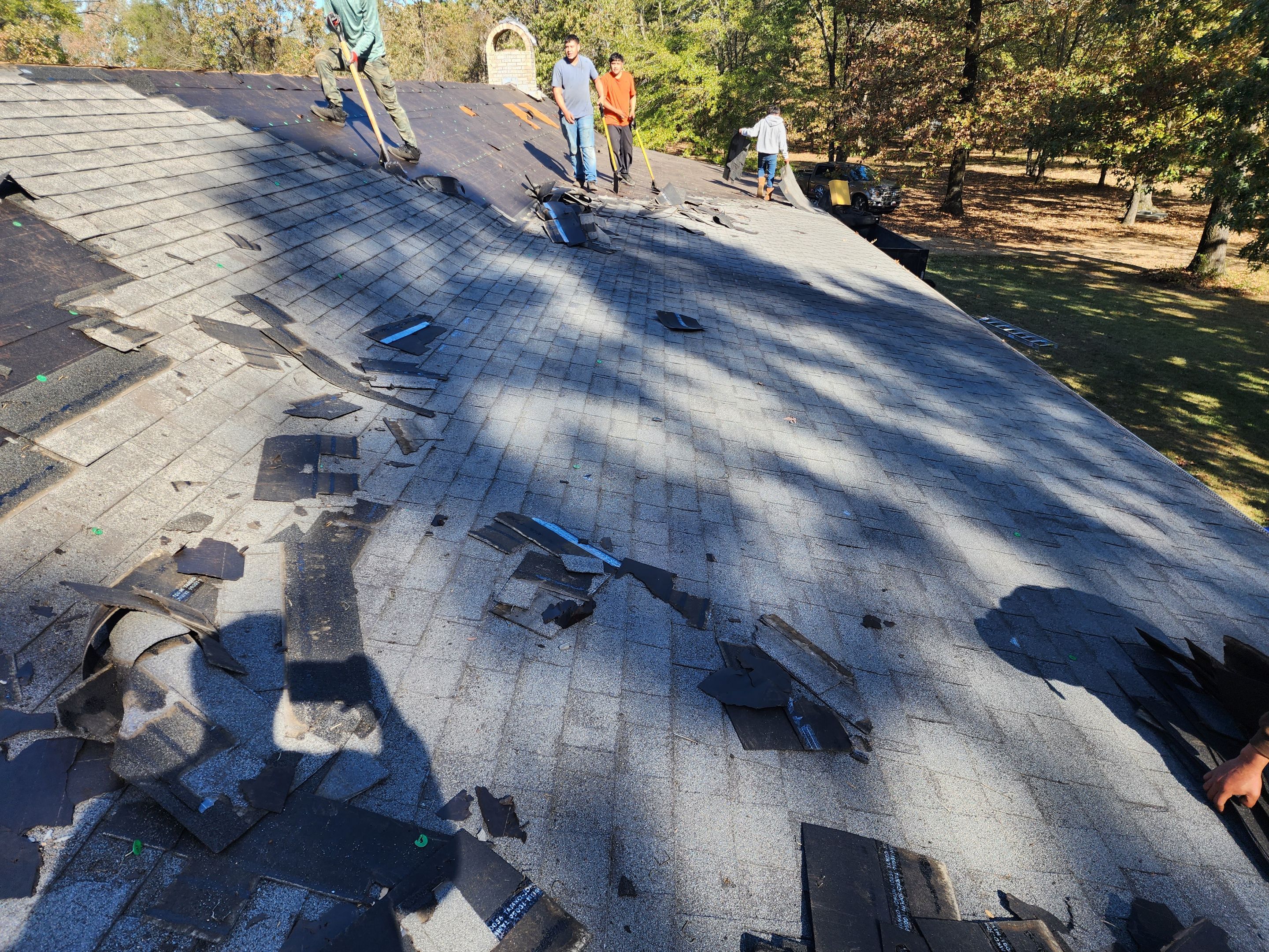 Residential Roof Replacement in Nashville, Arkansas by Hostetler Roofing