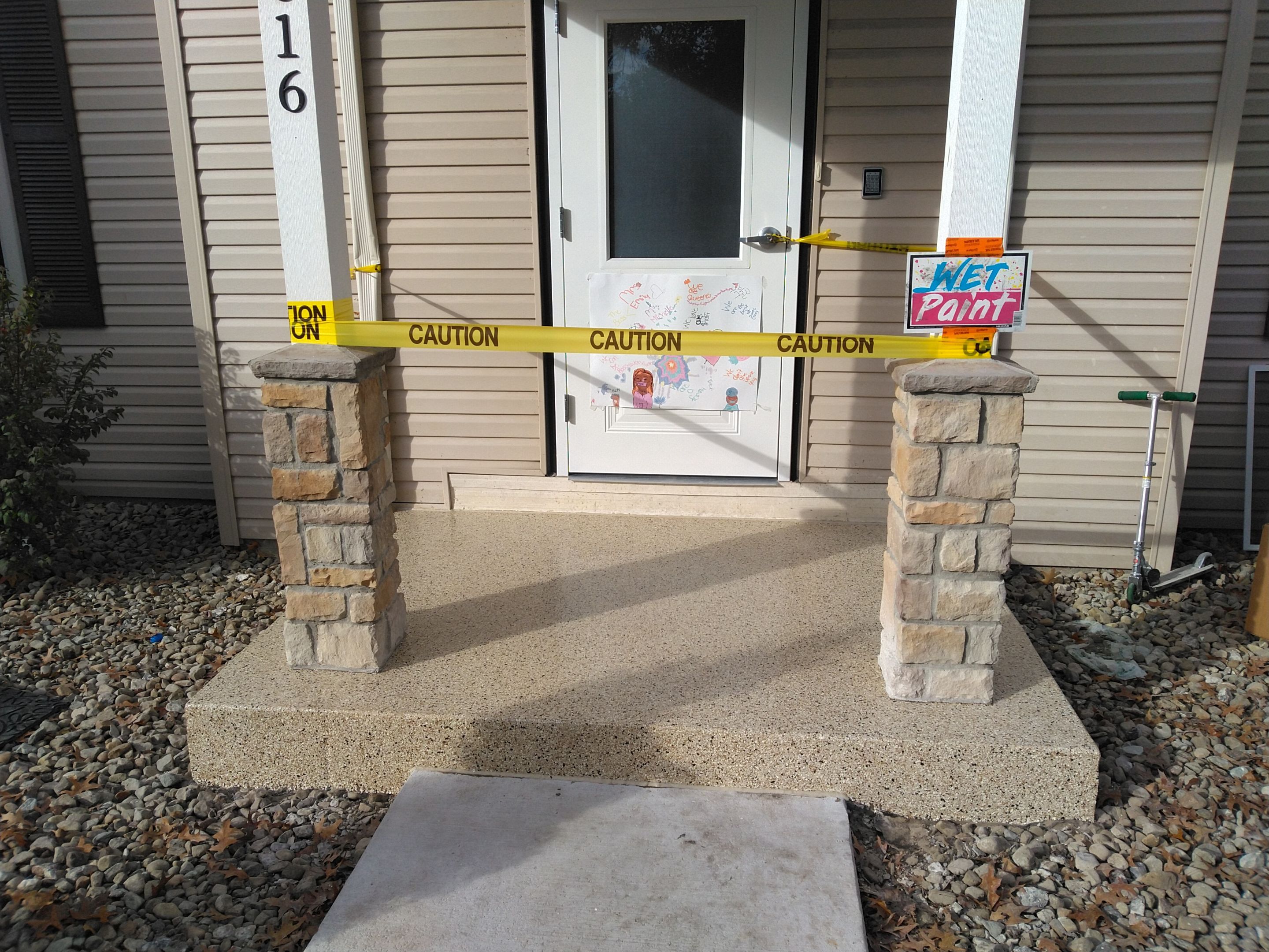 Front Porch  using Pecan by Fantastic Floors by Miller Custom Exteriors 