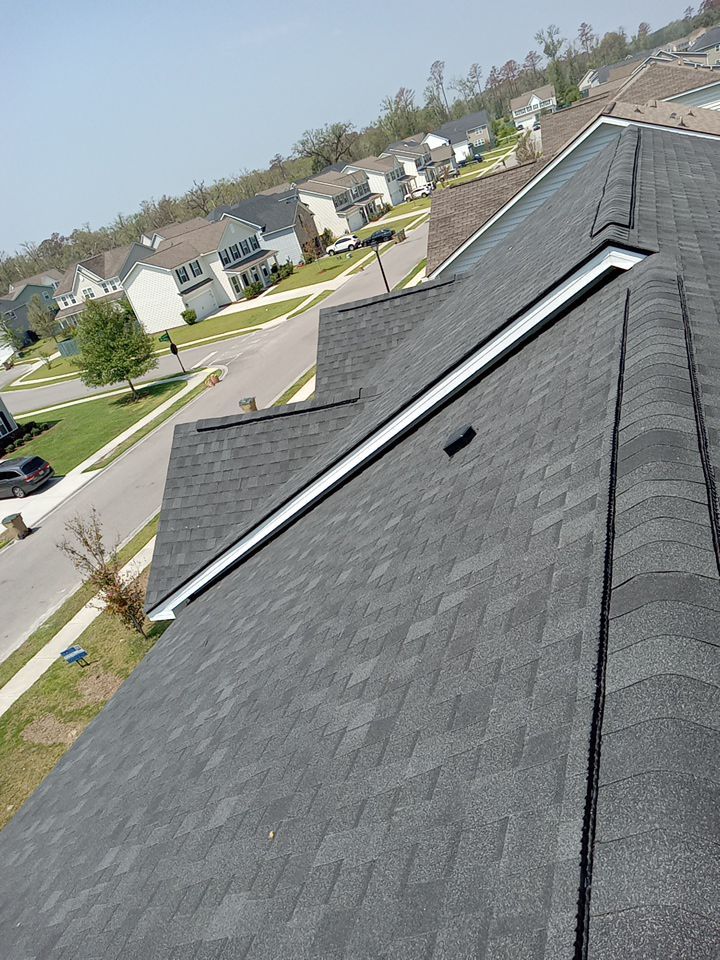 Residential Roofing Installation using Atlas Pinnacle Pristine Black Shadow by Talya Roofing