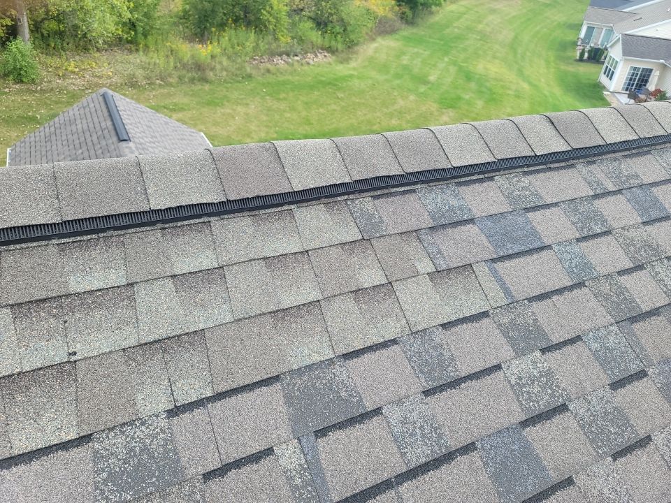 ATLAS PINNACLE PRISTINE COLOR: WEATHERED WOOD DRIP EDGE: WHITE by Eagle Eye Roofing