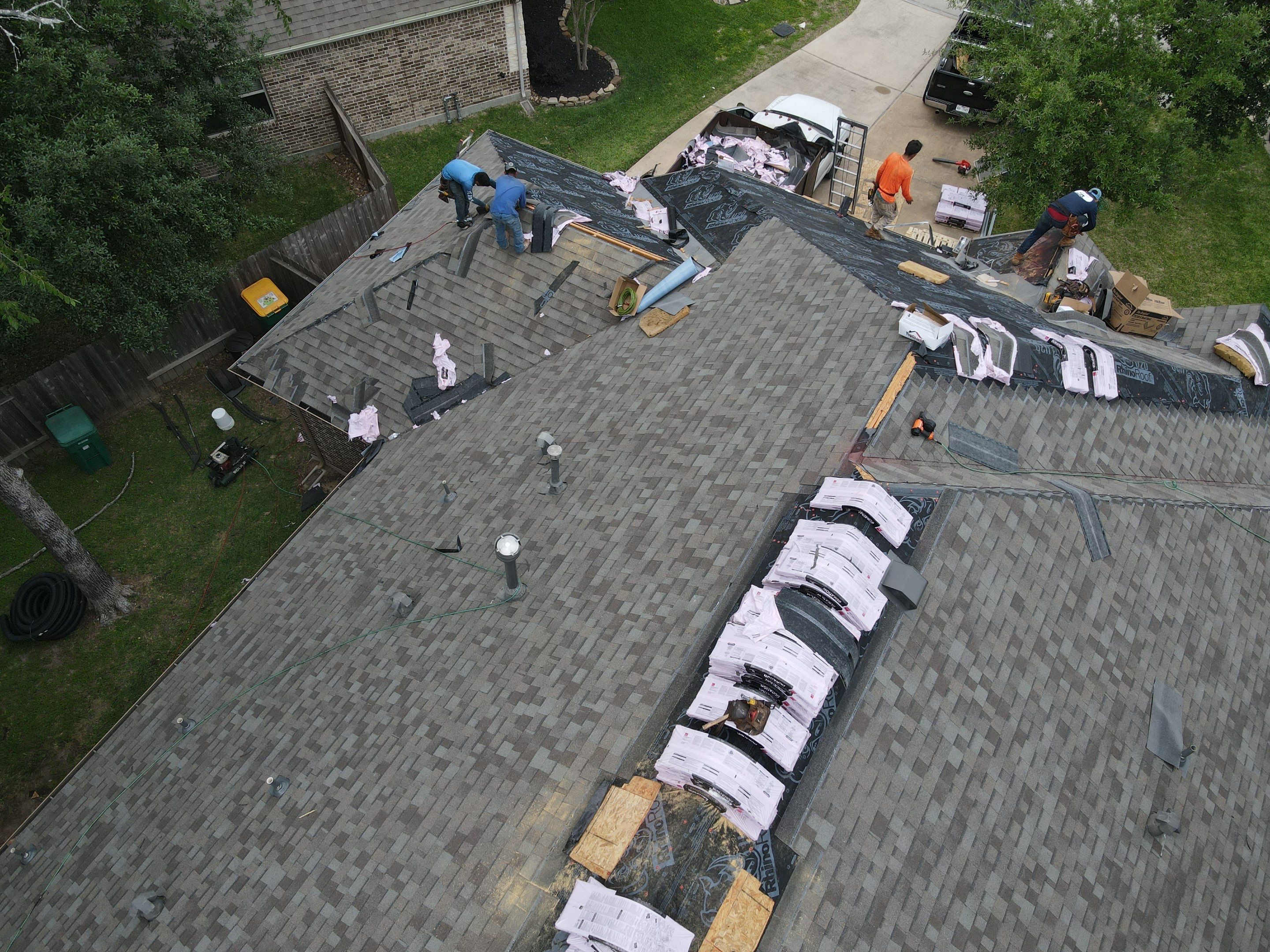Residential Roofing Installation using Owen's Corning Duration by Roof Concepts Construction