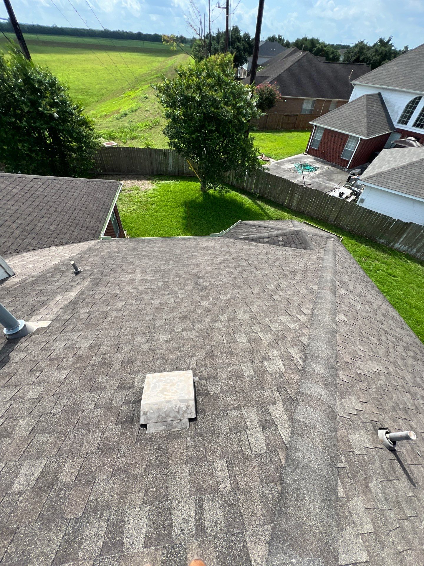 Hail Damage using Owen's Corning Duration (Lifetime) Shingles by Roof Repair Services LLC