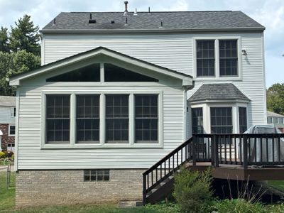 Partial House Vinyl Siding Replacement and Sunroom Renovation near Crafton