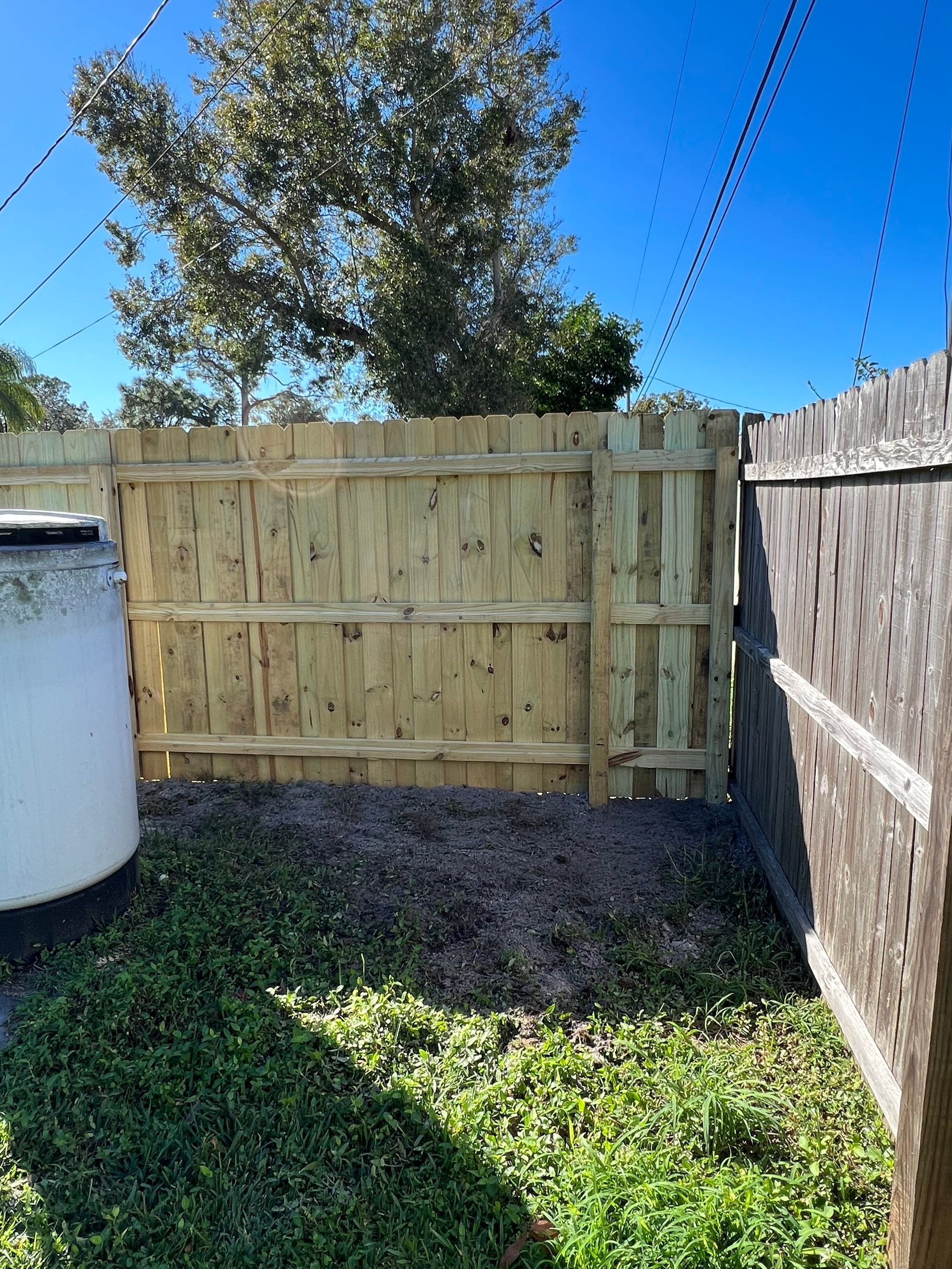 Venice FL 6 ft. Tall White Vinyl Privacy Fence  by Asap fence and gates, LLC