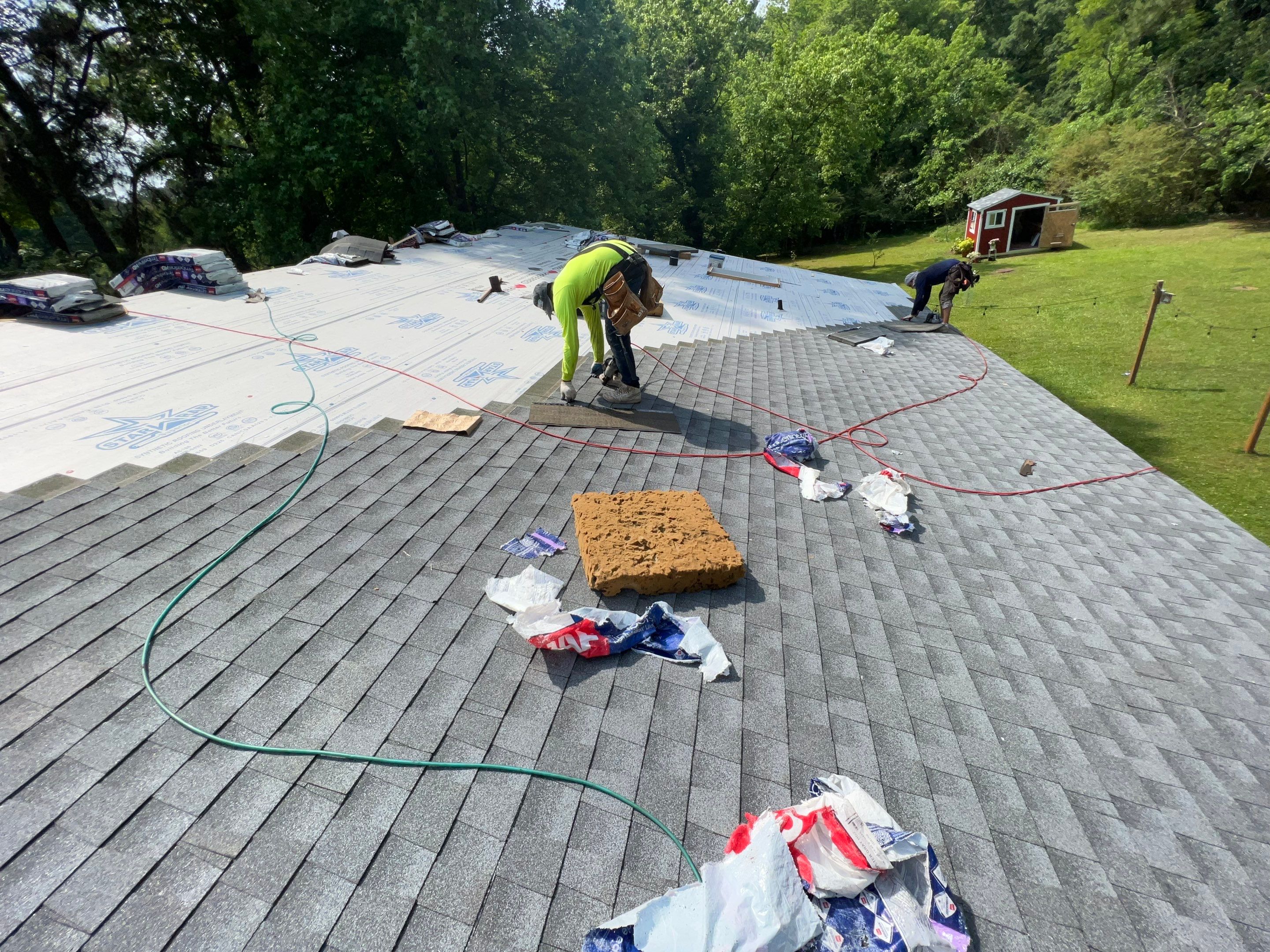 insurance roof replacement using Owens Corning TRU-DEF Duration Roofing system by Nailed It Roofing & Remodeling LLC
