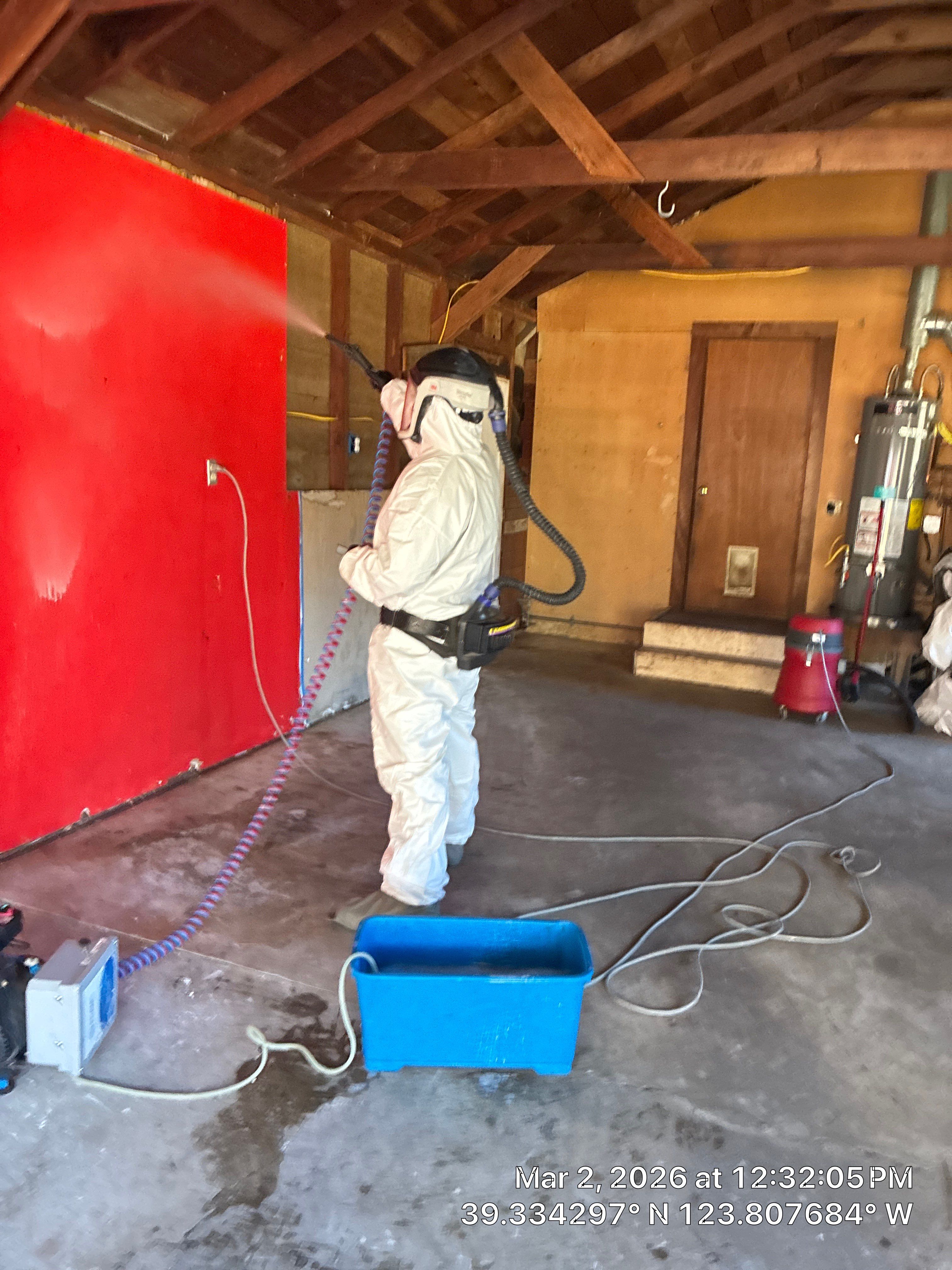 Project in Mendocino by 911 Hazmat Cleanup 