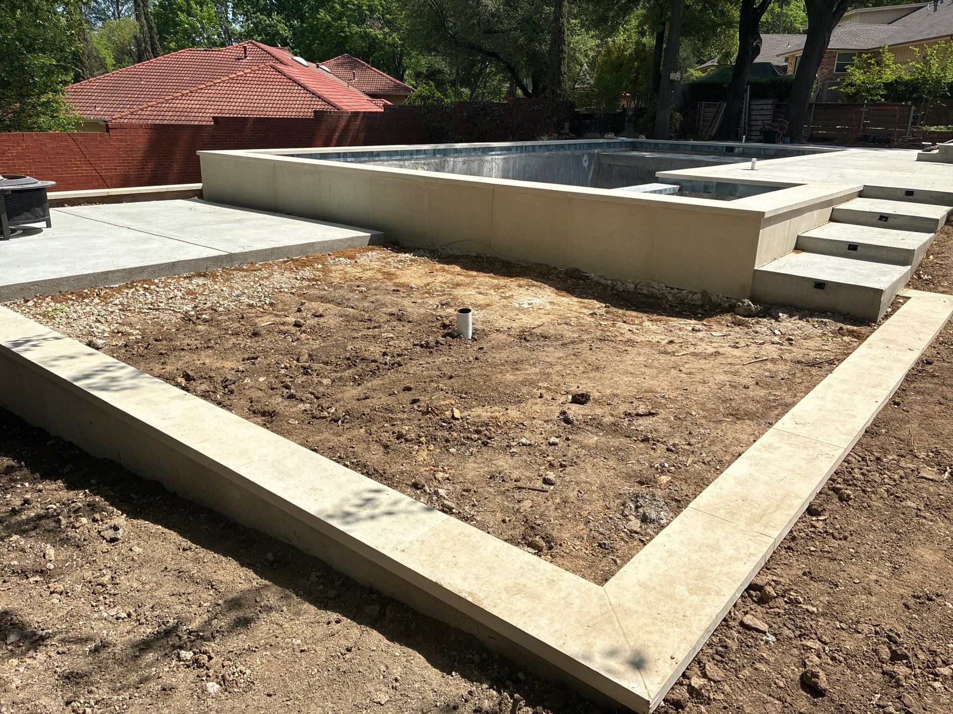 Synthetic Turf Installation using Texas Rye by Turf Concepts