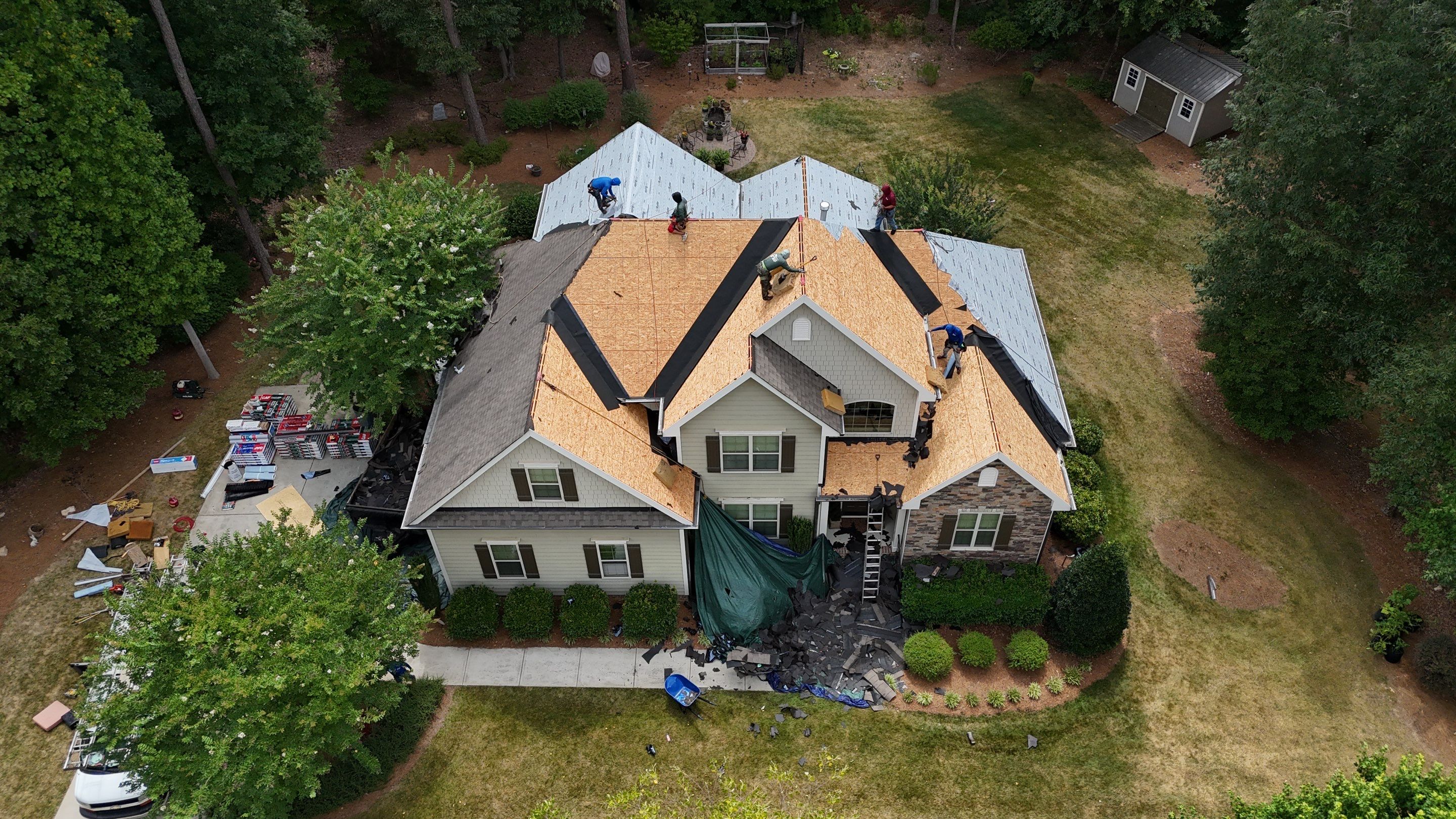 Roof Replacement - GAF Timberline Ultra HDZ Barkwood by Pro Performance Roofing