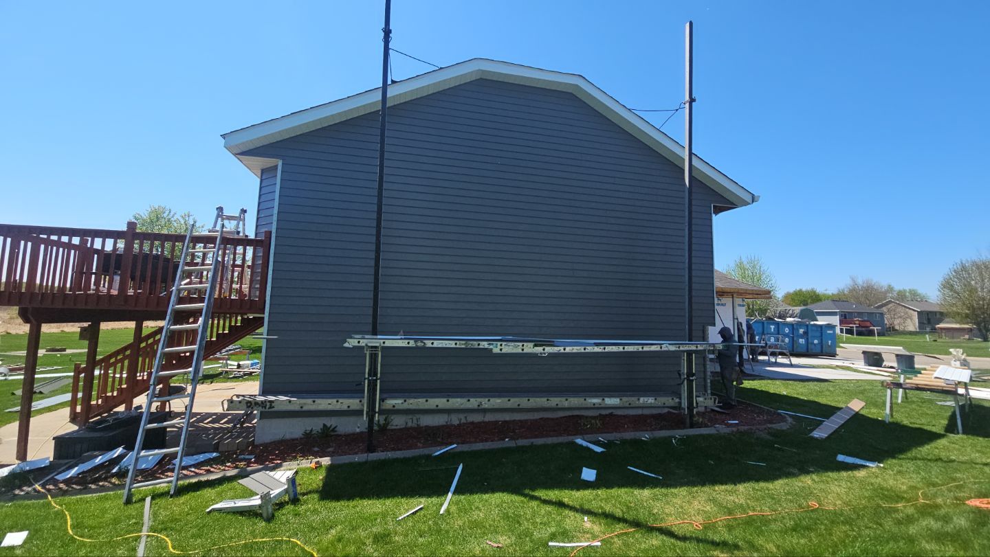 Project in Sartell by CoMitted 365 Roofing & Exteriors 