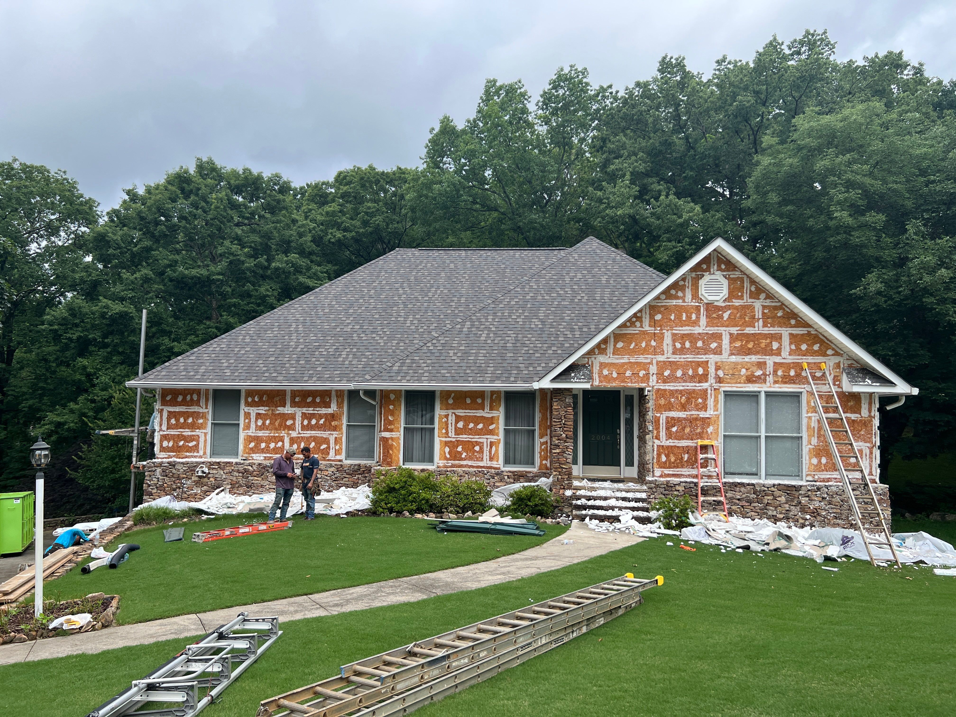 EIFS Replacement Using Hardie Plank by Freedom Exteriors