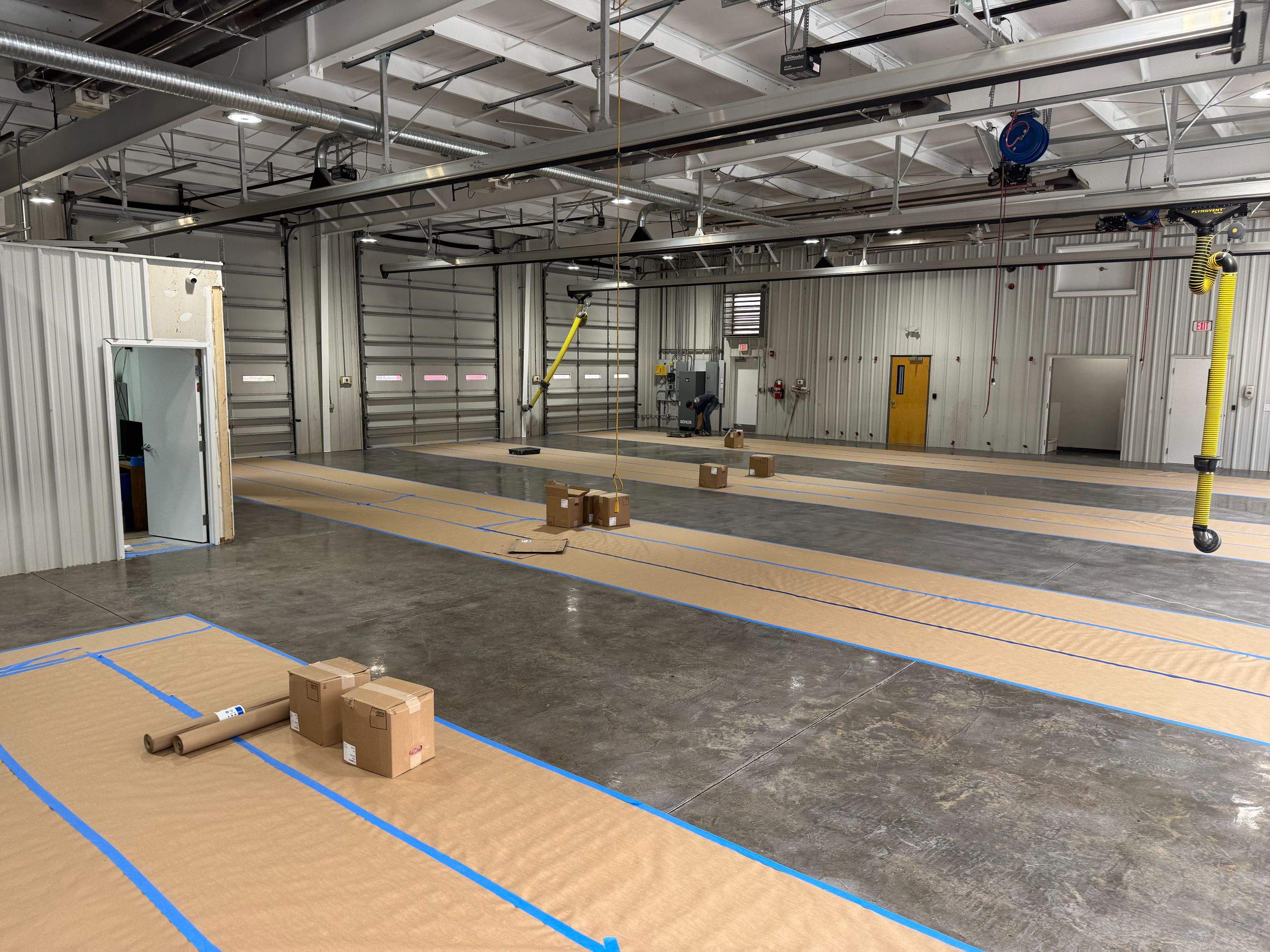 Alexis Volunteer Fire Department Substation by Endure Concrete Coatings