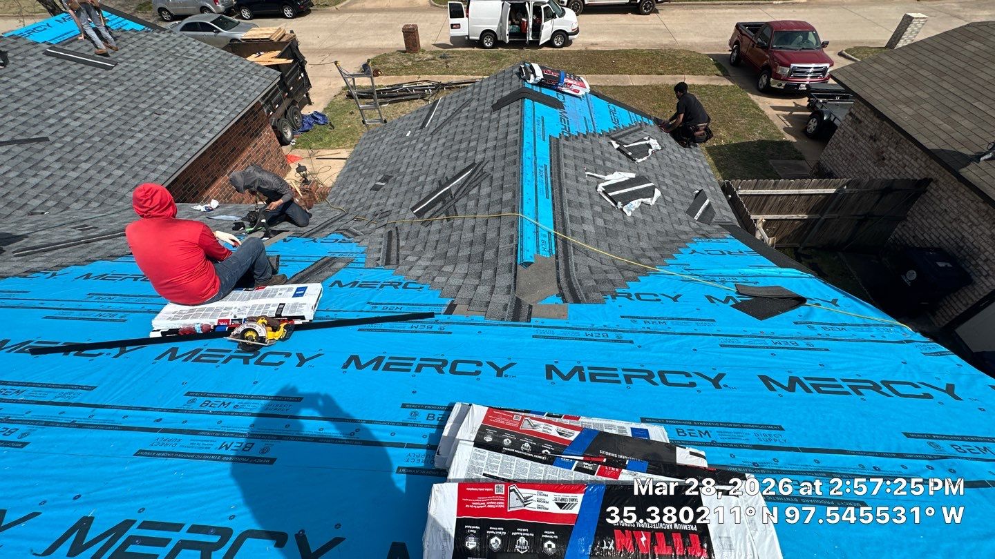 Project in Oklahoma City by Icon Roofing And Construction