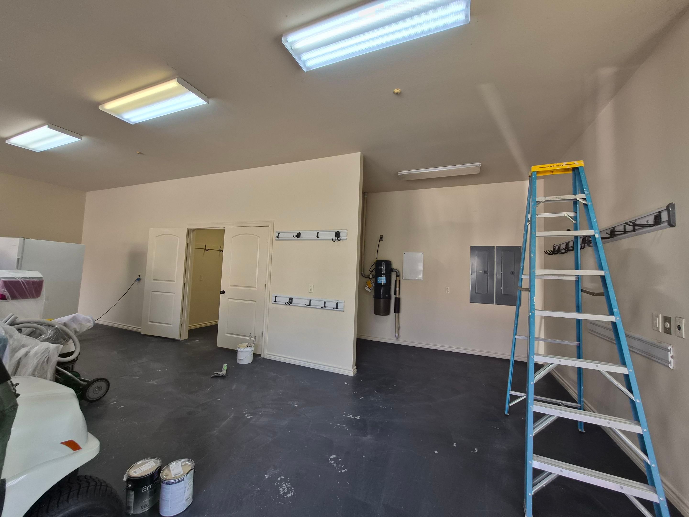 Detail Work in Garage & Utility Room, Tyler TX by Quality Coats Painting