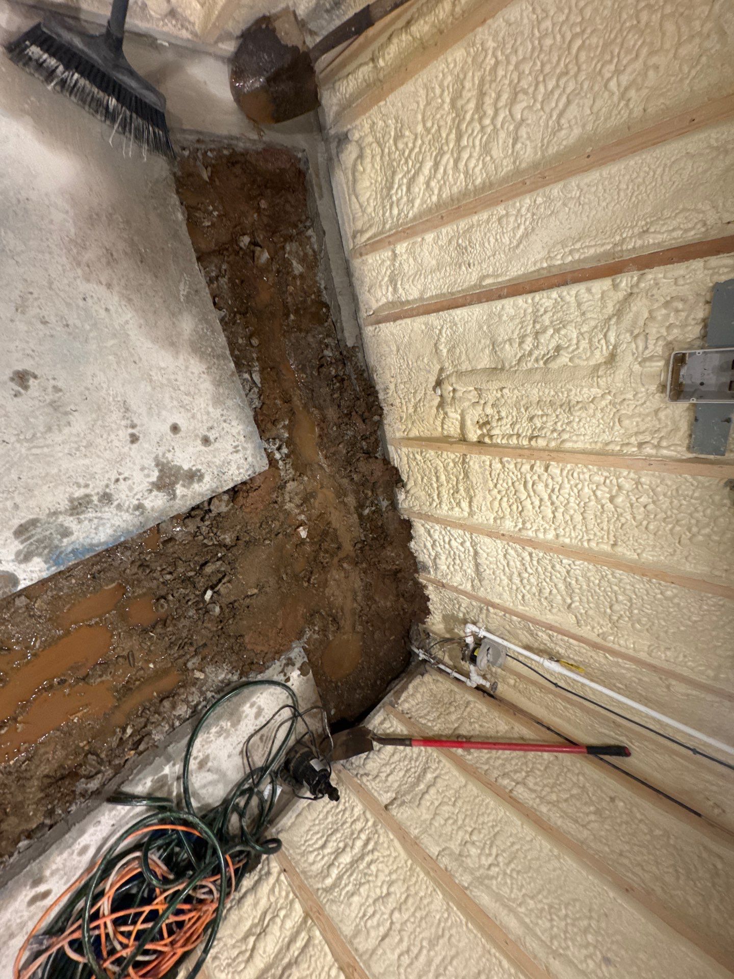 Basement Bathroom & Exterior Drainage by Chagnon Building & Remodeling LLC