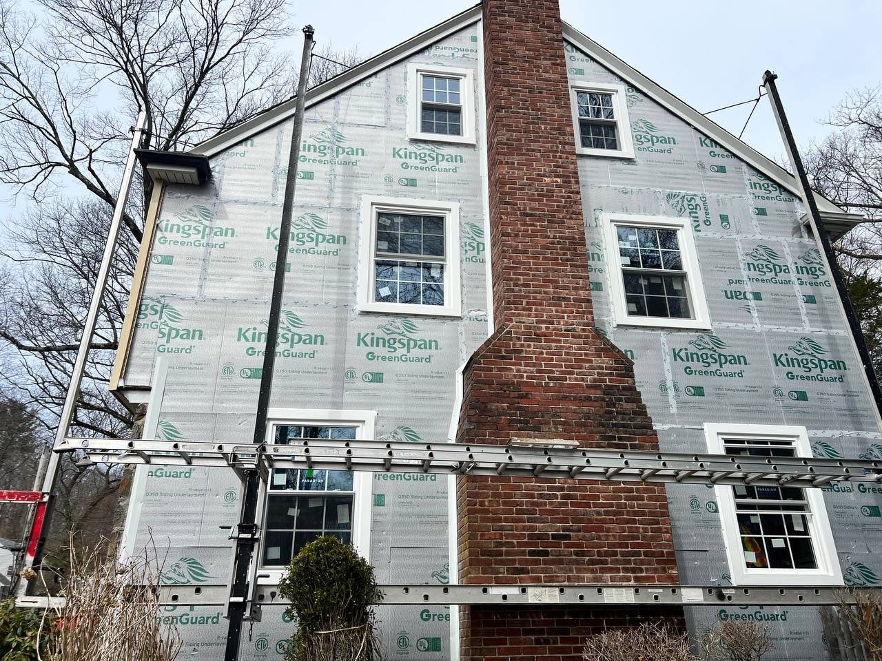 Siding Installation using Certainteed Vinyl Cedar Impressions by GF Sprague Exteriors