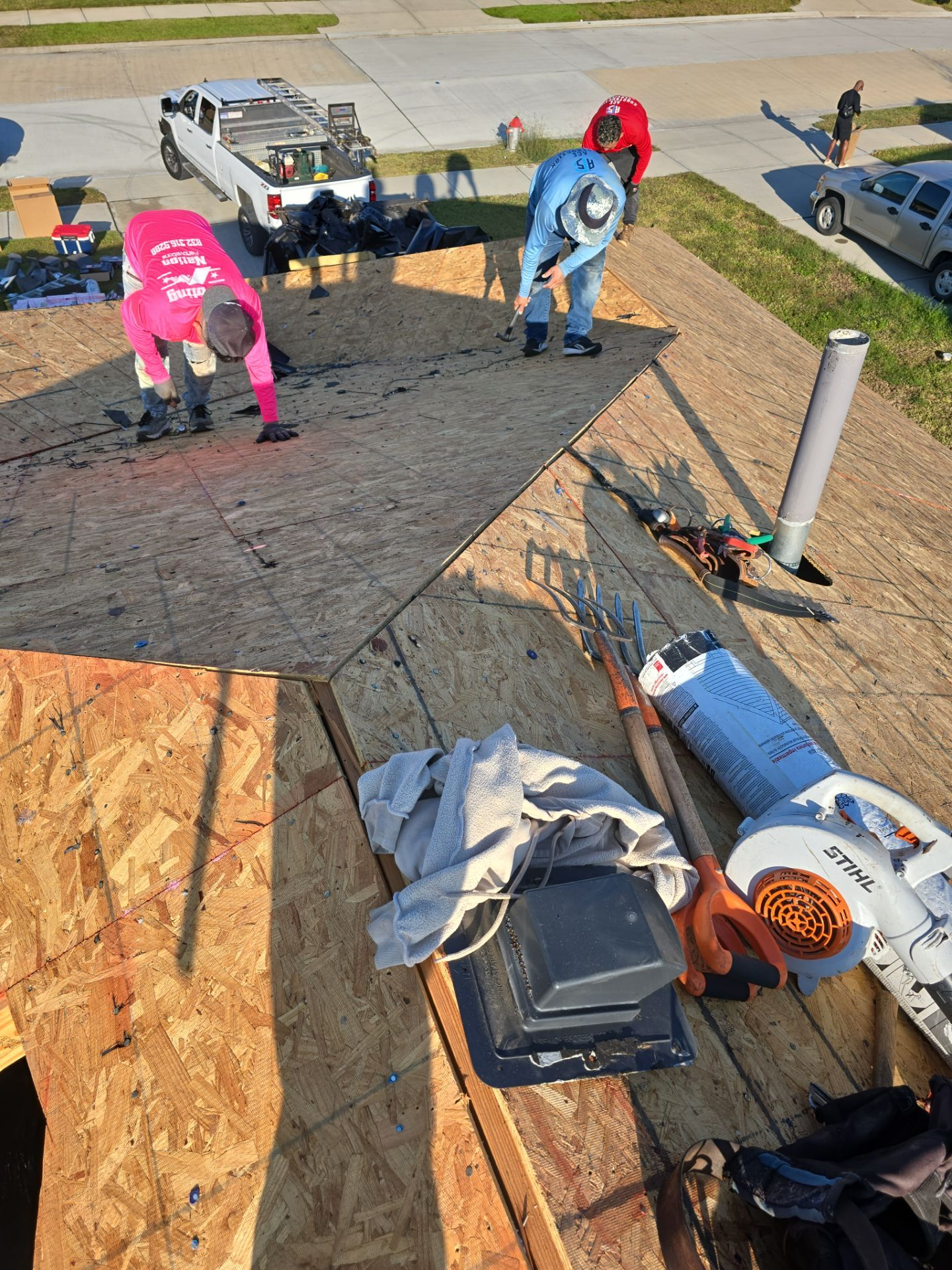 Roof Installation Rosenberg by Roof Repair Company