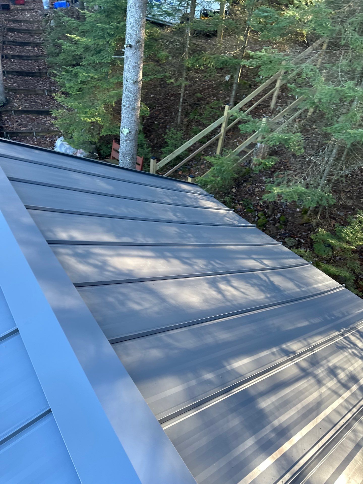 Standing Seam Roof  using Standing Seam Metal 26 Guage by Stendahl Services