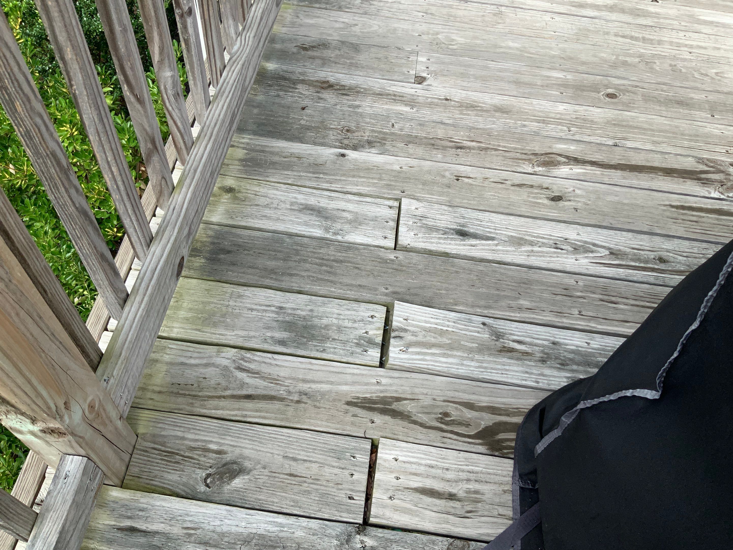 Deck Repair using Olympic Elite stains by Alpha Design Services