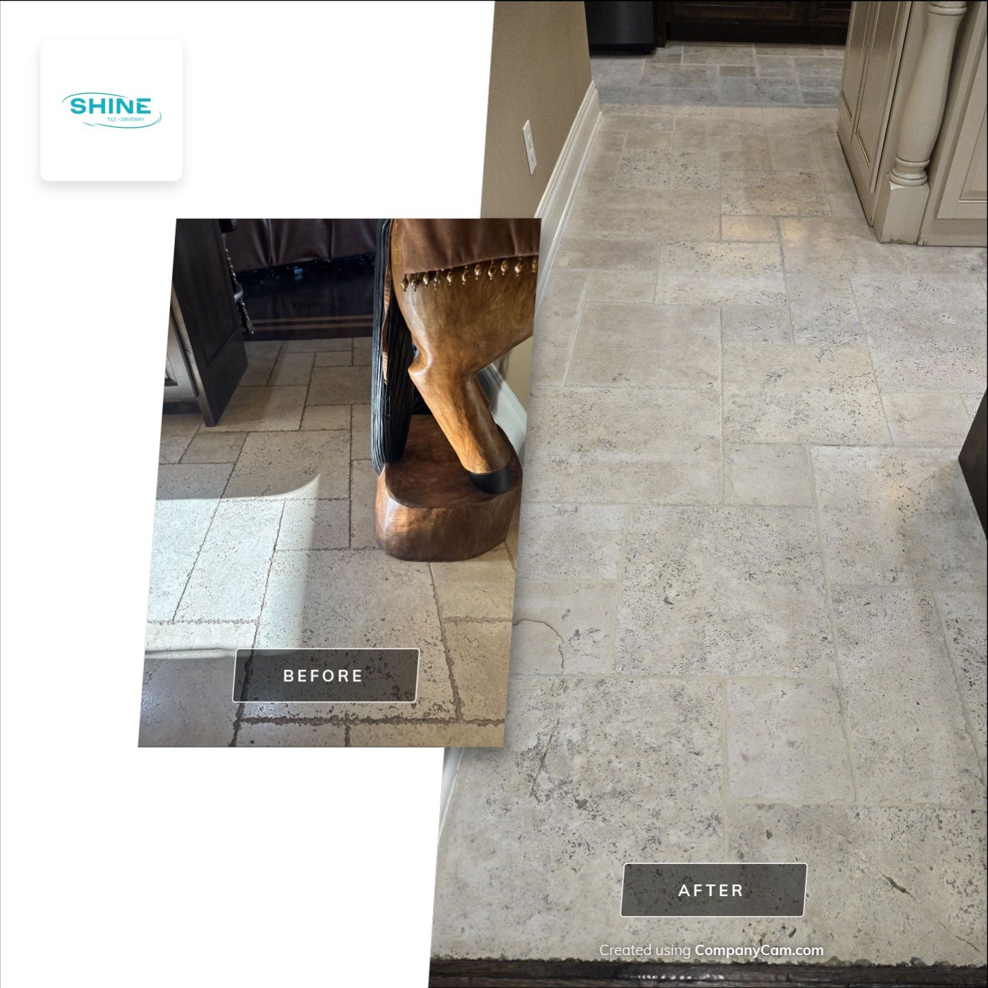 Project in Boerne by SHINE Tile and Grout Cleaning