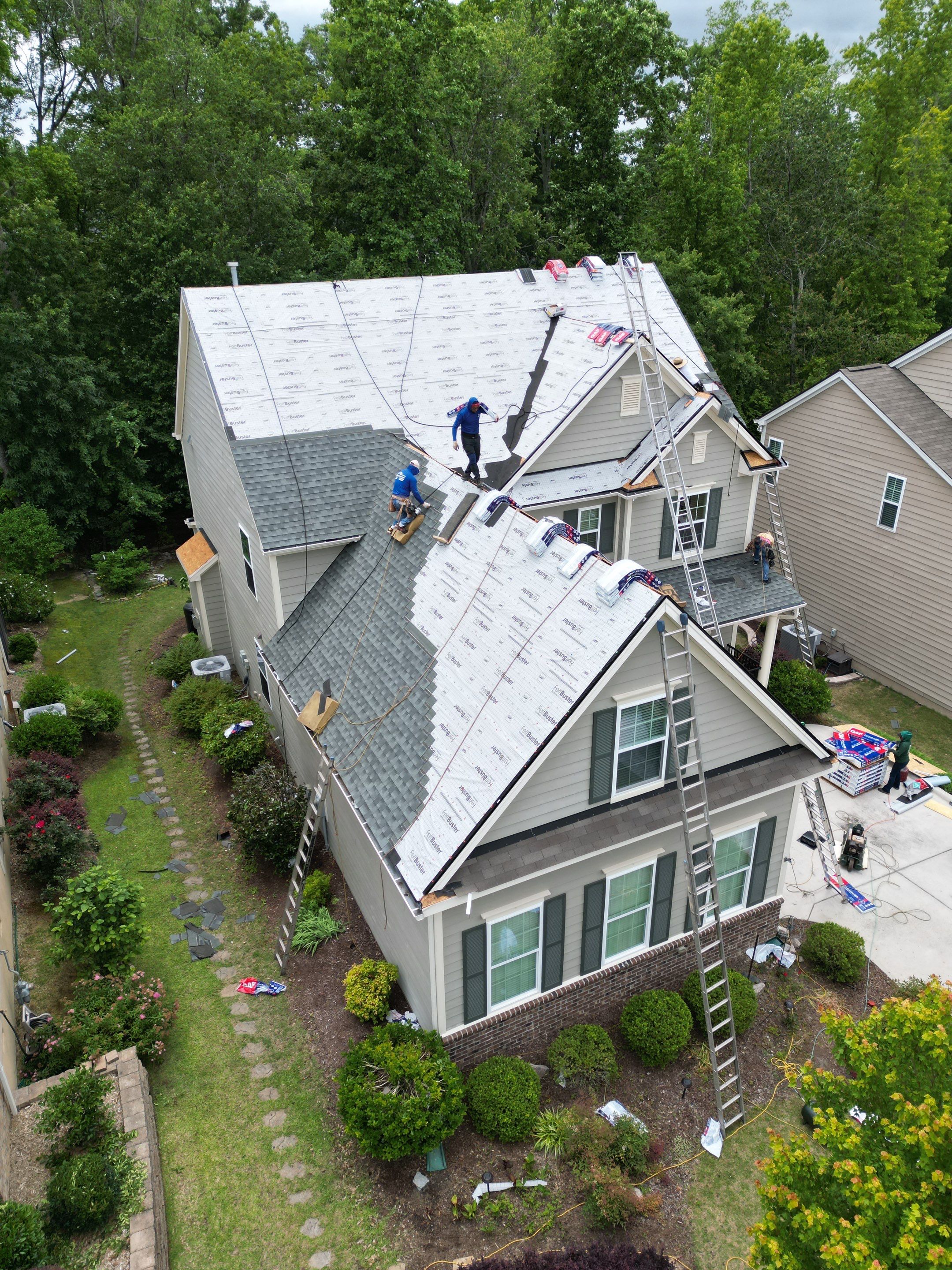 Roof Replacement - GAF Timberline HDZ Slate  by Pro Performance Roofing