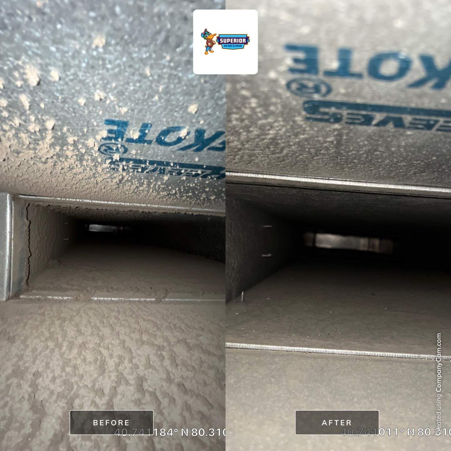 Air Duct Cleaning With a Vacuum Truck in New Brighton, PA by Superior Air Duct Cleaning