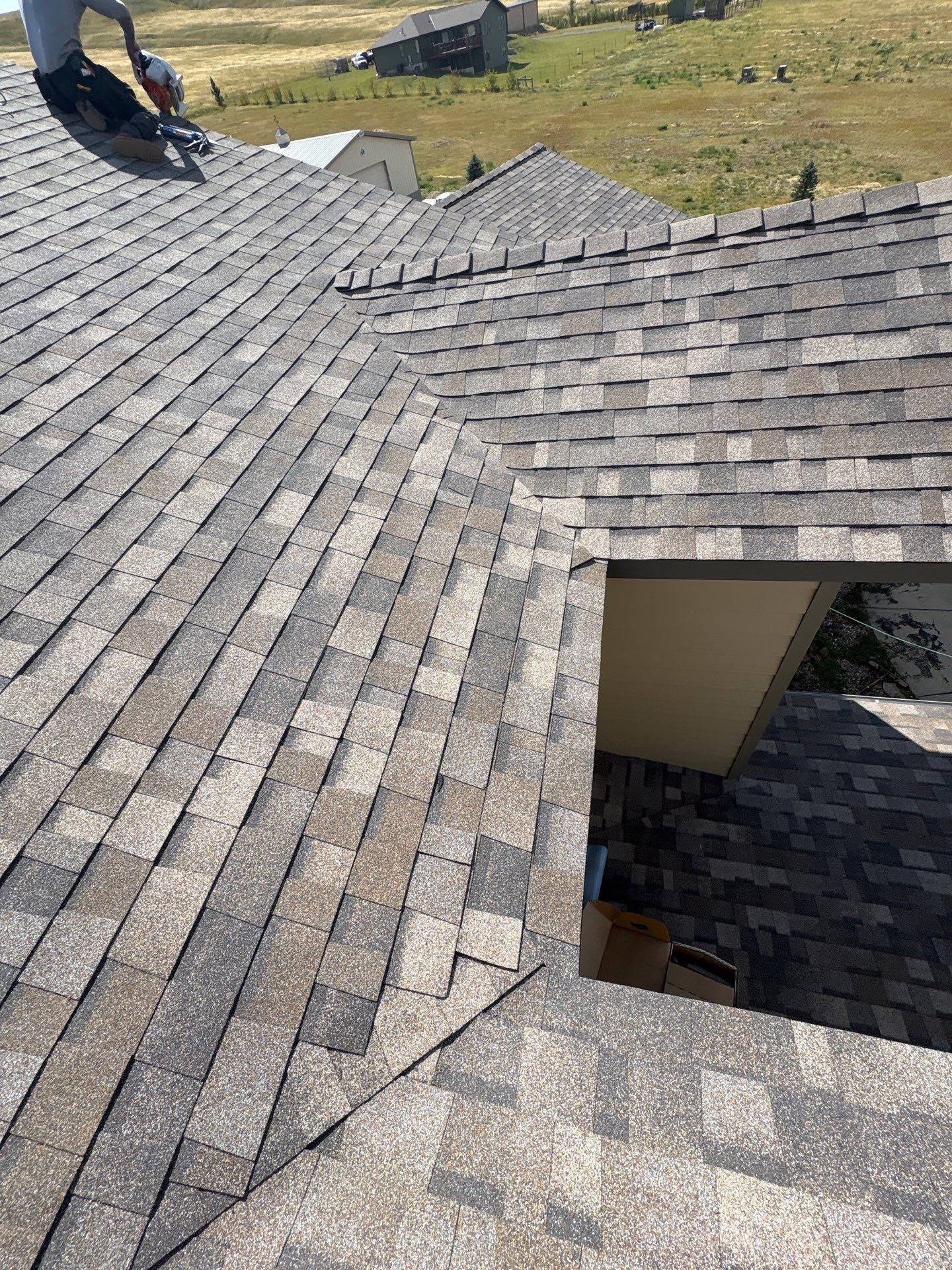 Owens Corning Architectural Shingle Roof Replacement in Great Falls by KQC Roofing