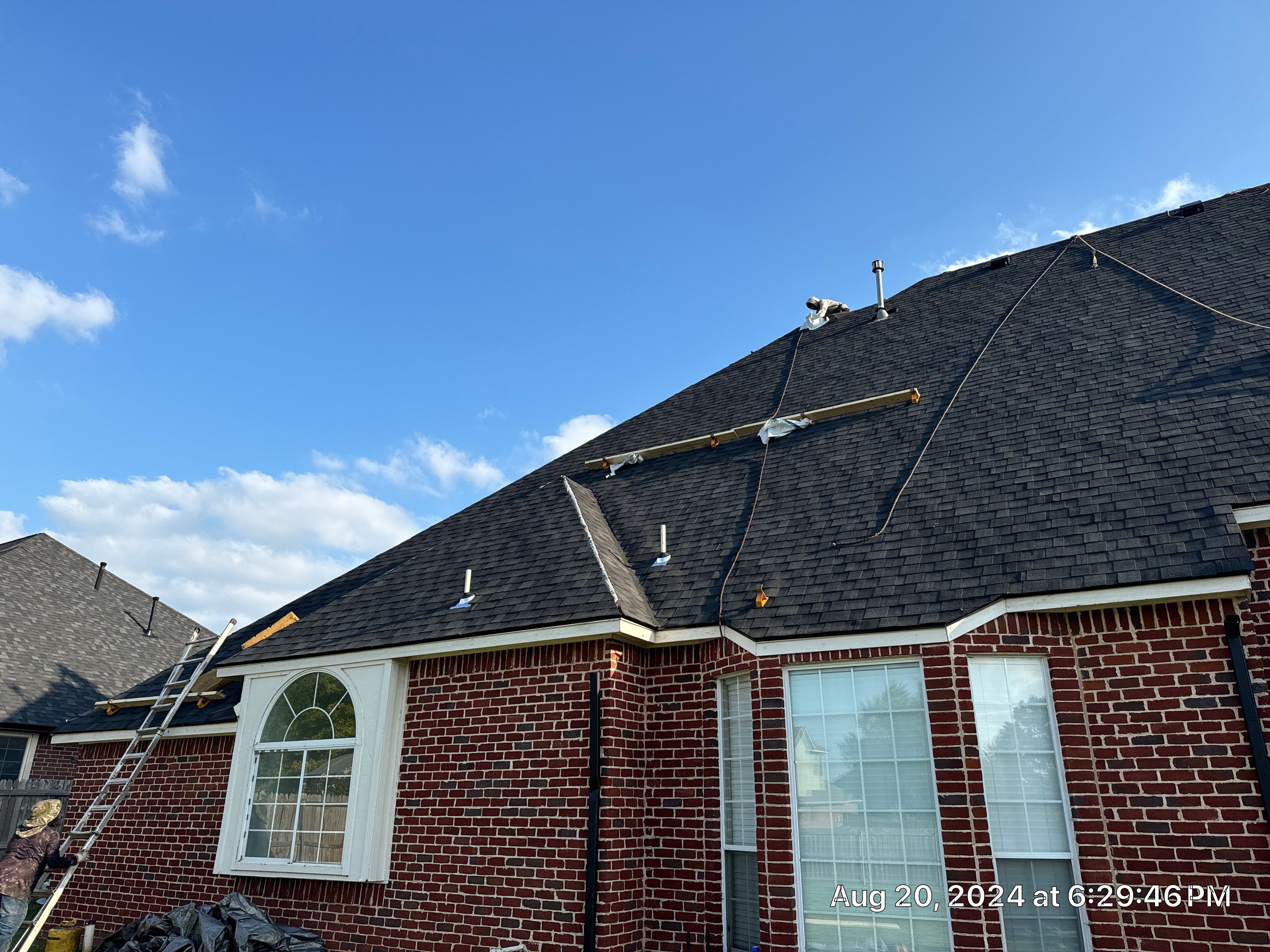 Reroof using IKO by Castillo Roofing