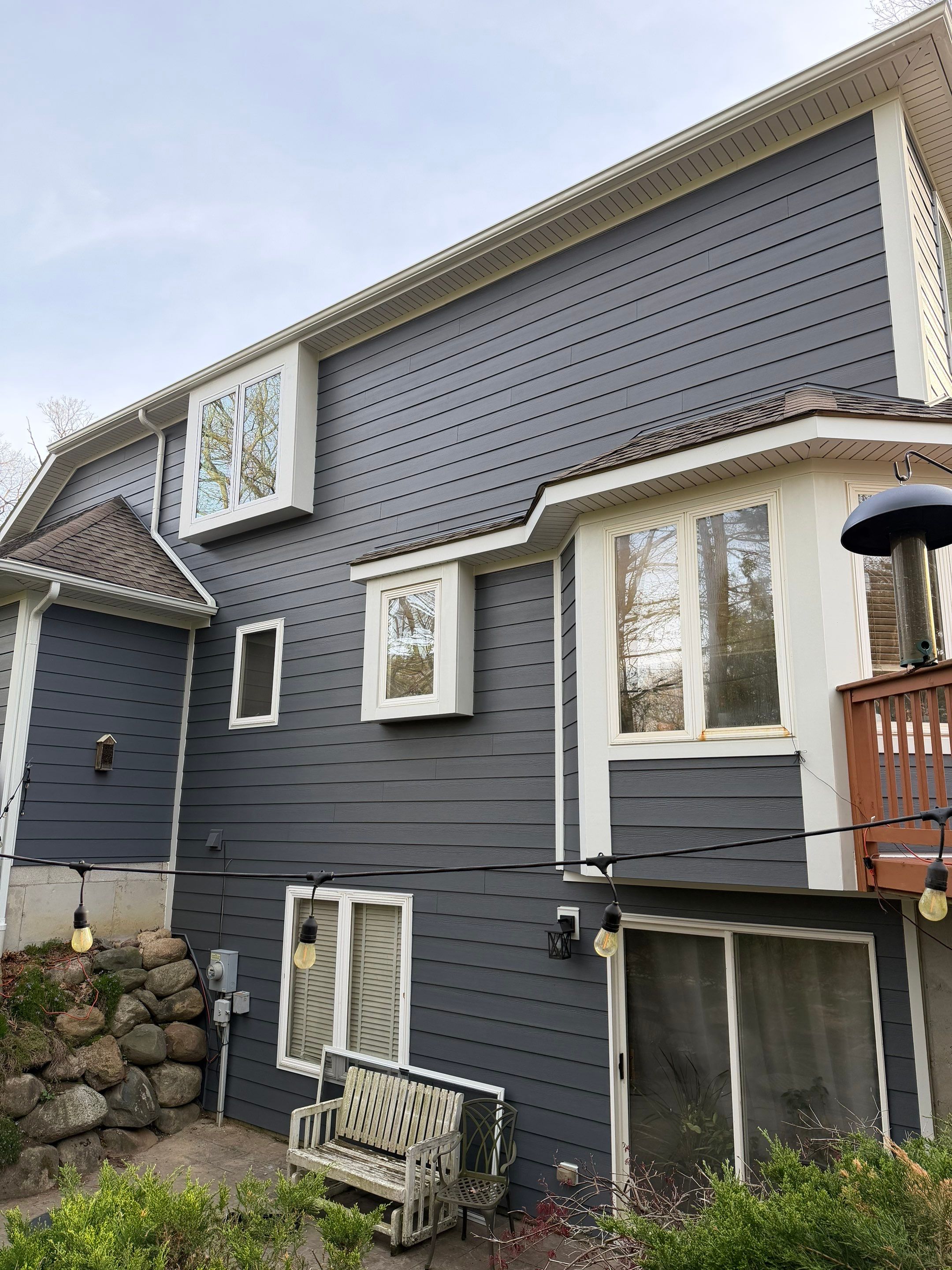 James Hardie Siding Replacement by Bloomfield Construction & Restoration