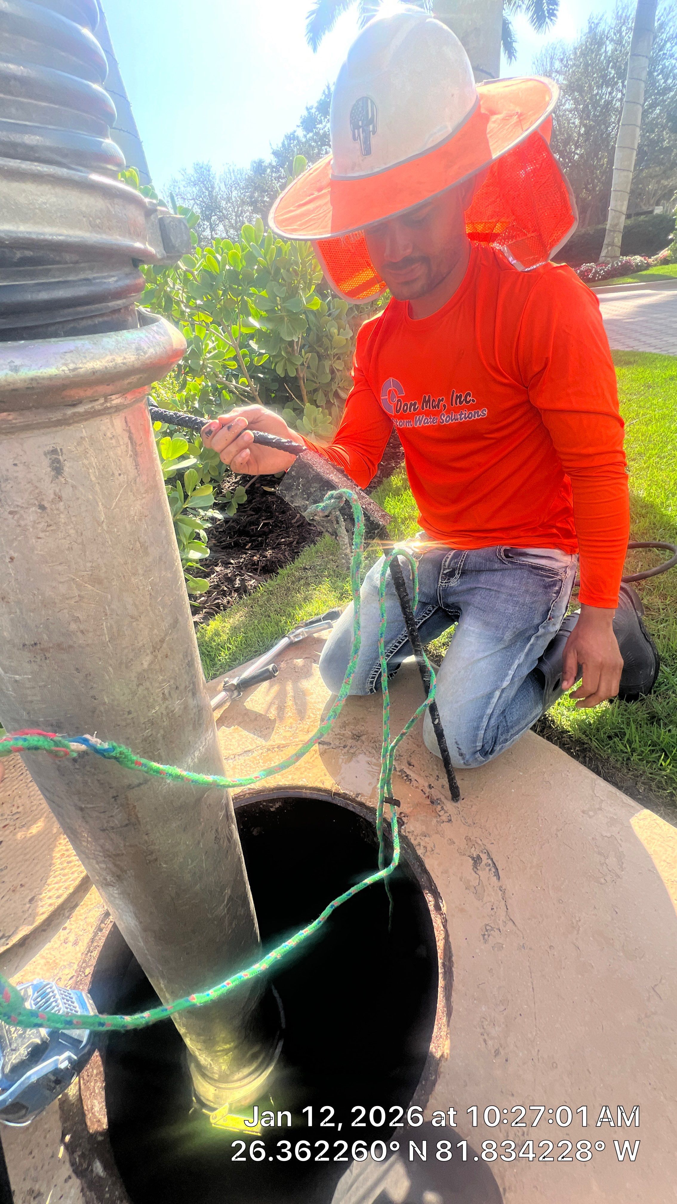 Bonita Bay Condo Stormwater System Maintenance with PRS by Don Mar, Inc. Storm Water Solutions