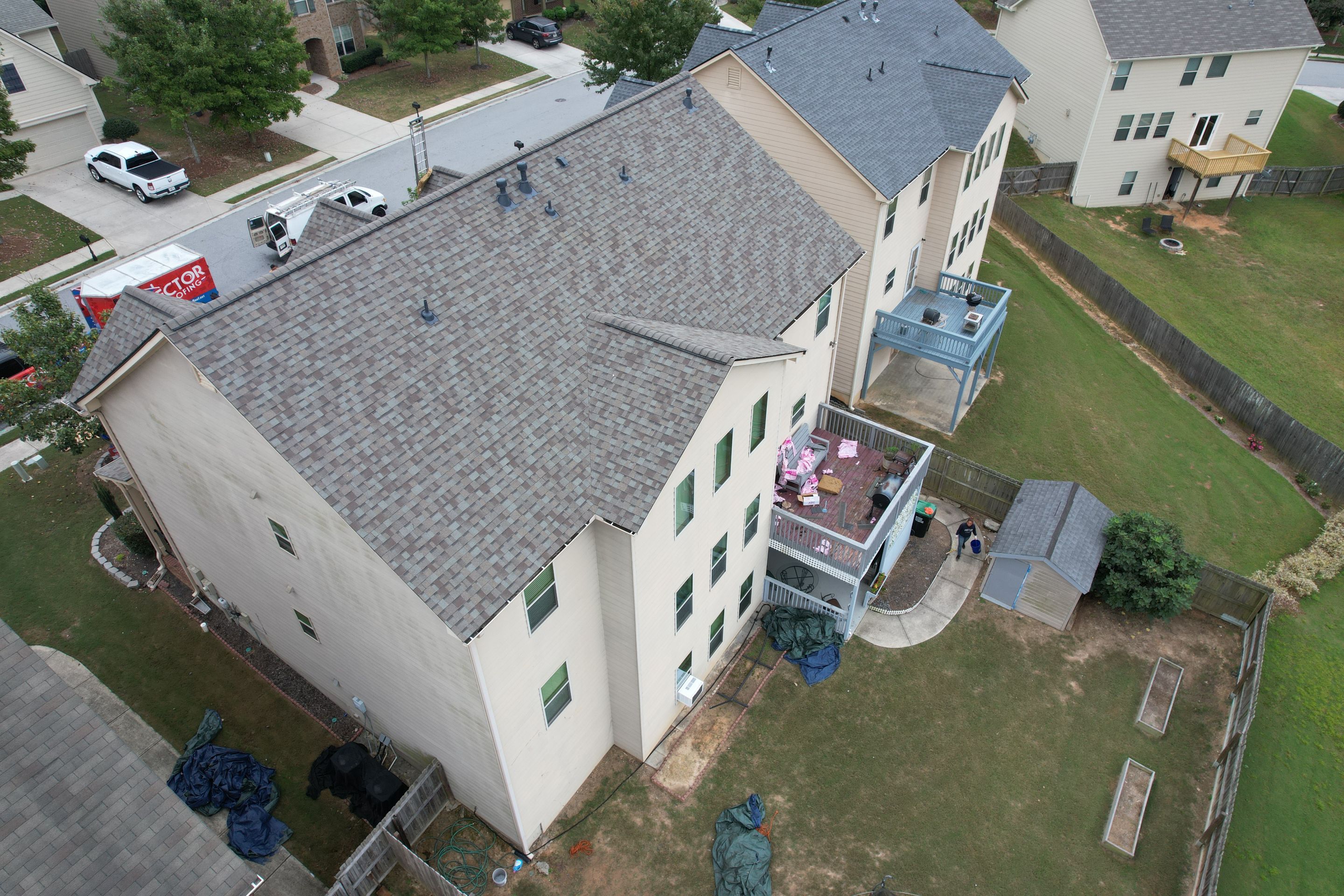 Residential Roofing Installation using Owens Corning by Inspector Roofing and Restoration