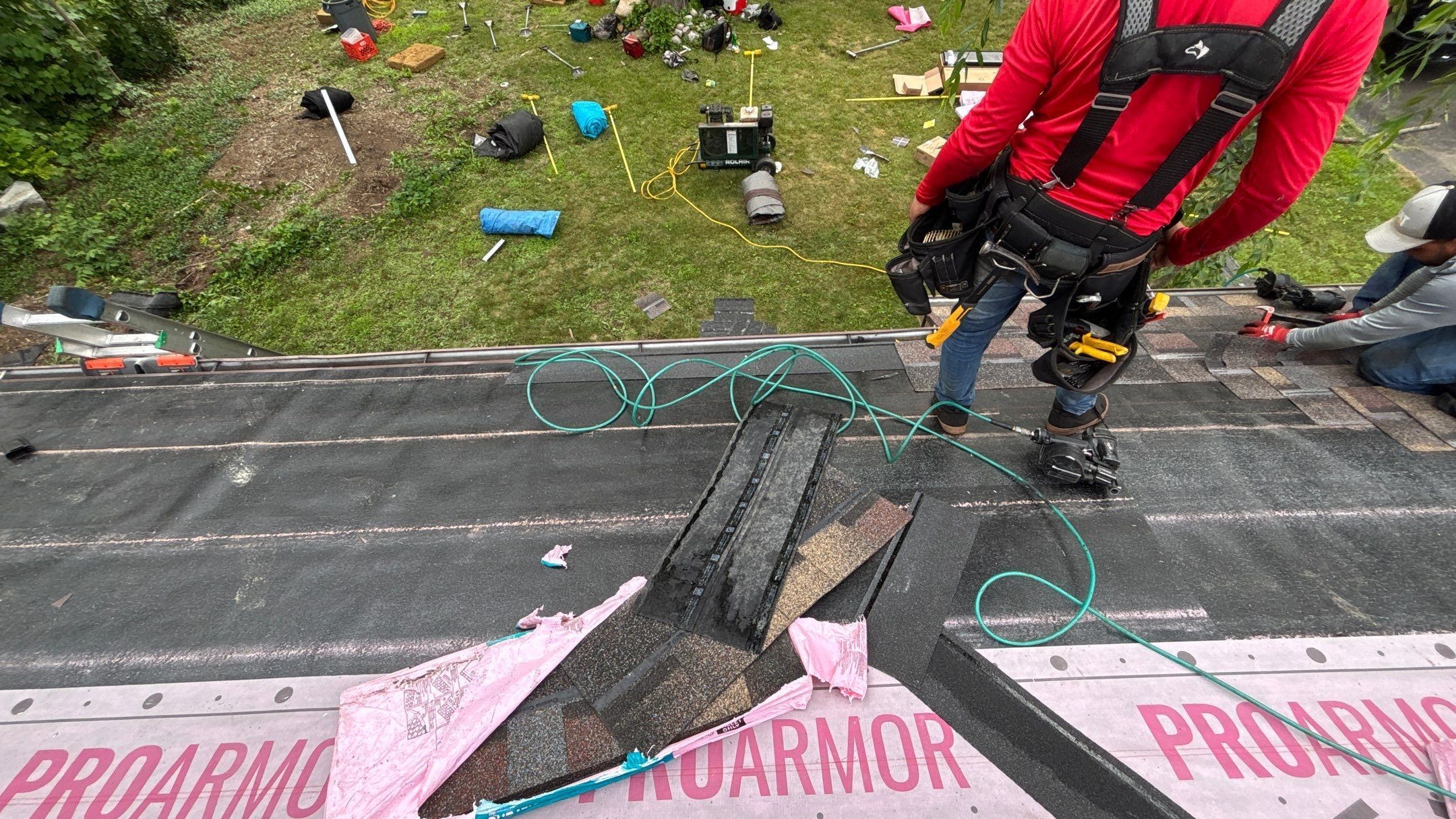 Roof Replacement using Owens Corning Summer Harvest by 180 Contractors