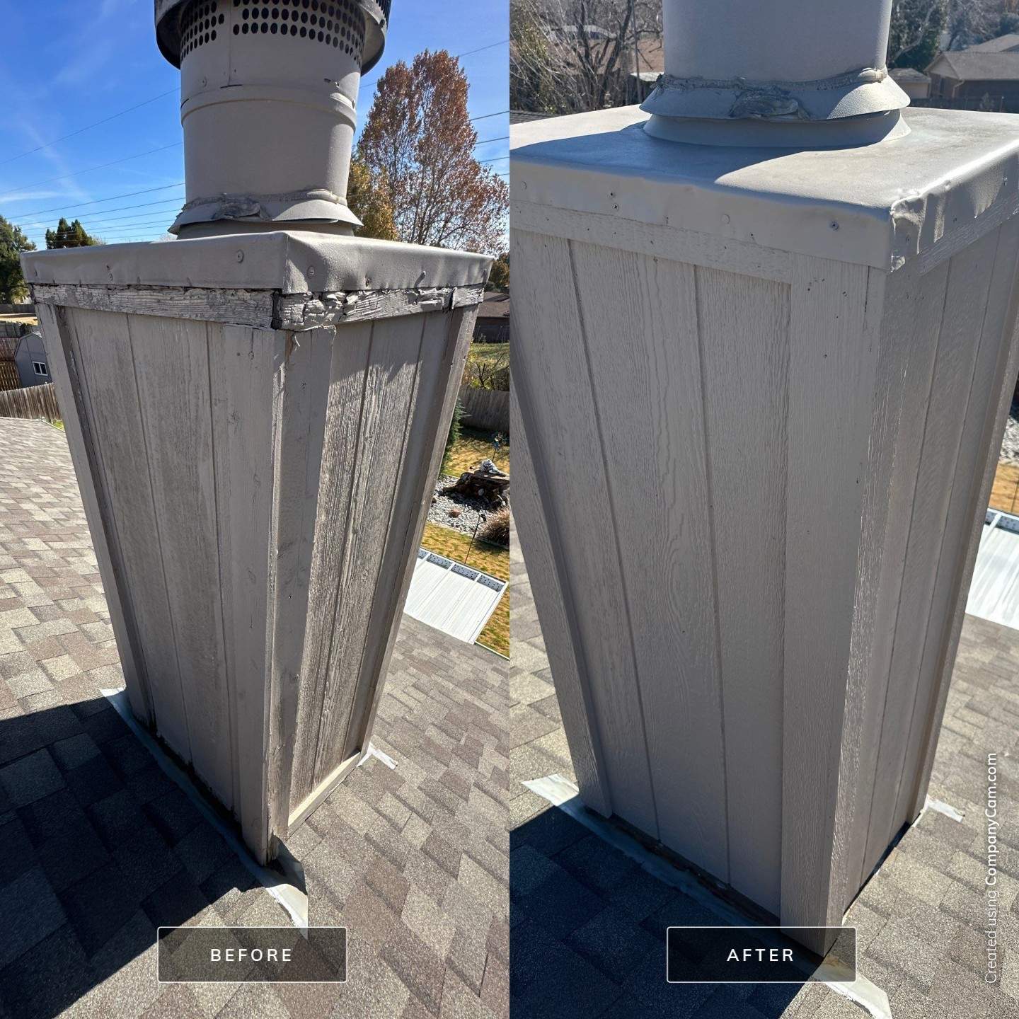 chimney repair in Yukon by McCann's Roofing and Construction