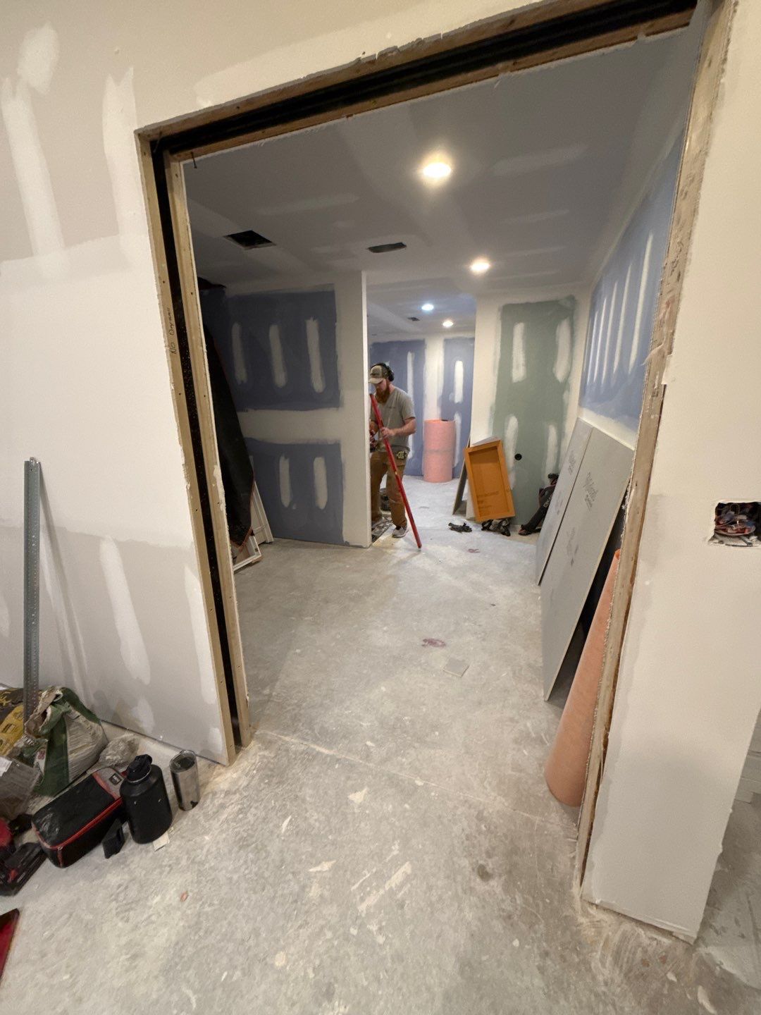 Basement Finishing Project with Home Gym and Sauna in Prospect by Authentic Carpentry