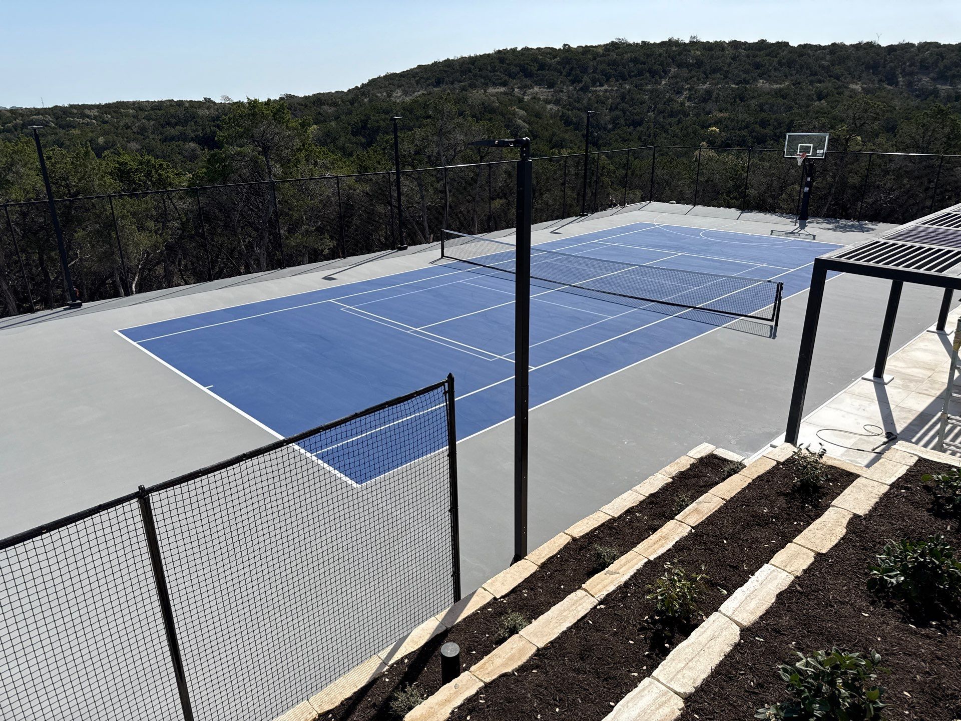 Tennis Court in South Austin by Sport Court Austin