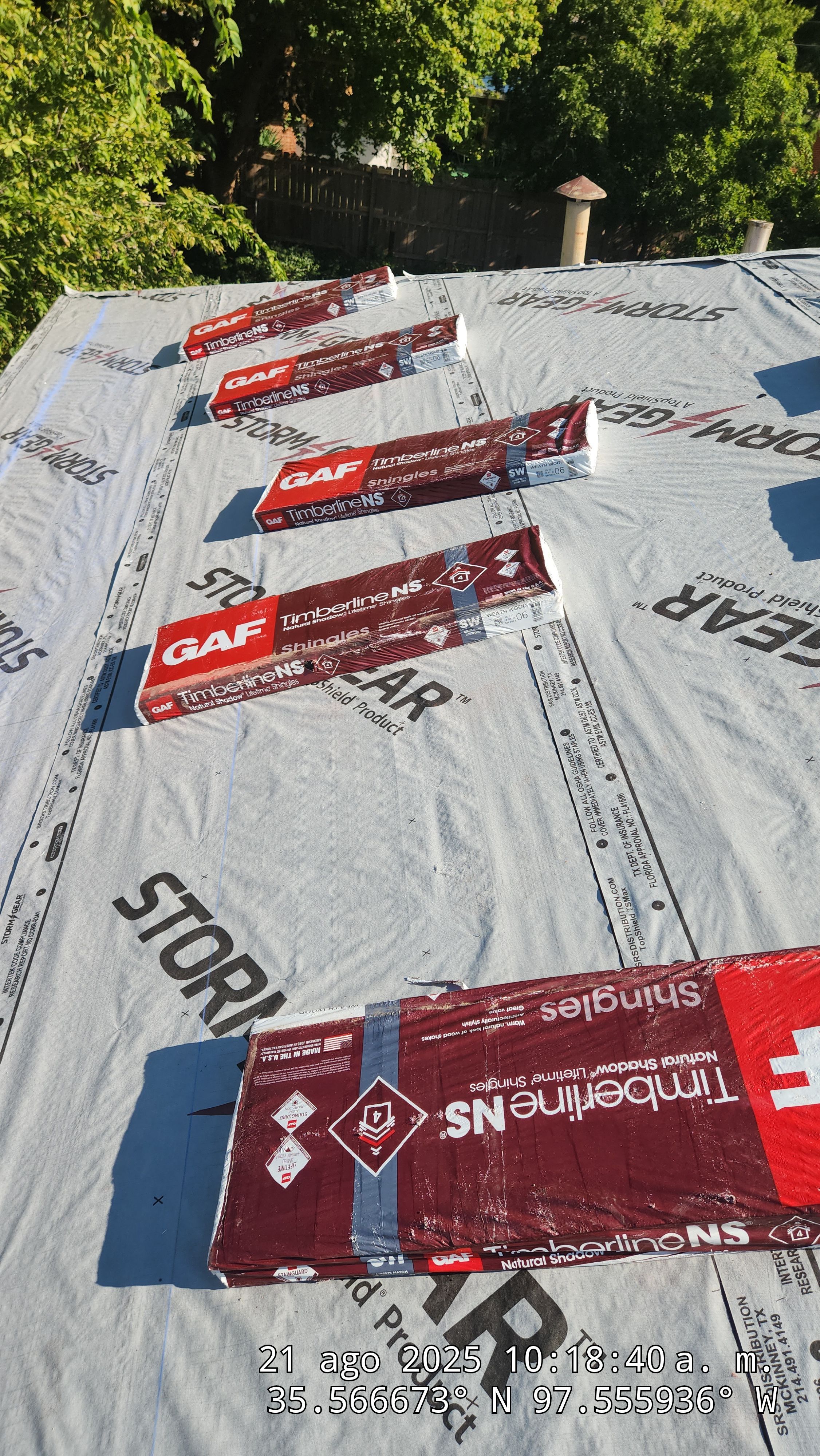 Residential Roofing Installation using GAF by Castillo Roofing