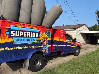 Air Duct Cleaning With a Vacuum Truck in Girard, OH