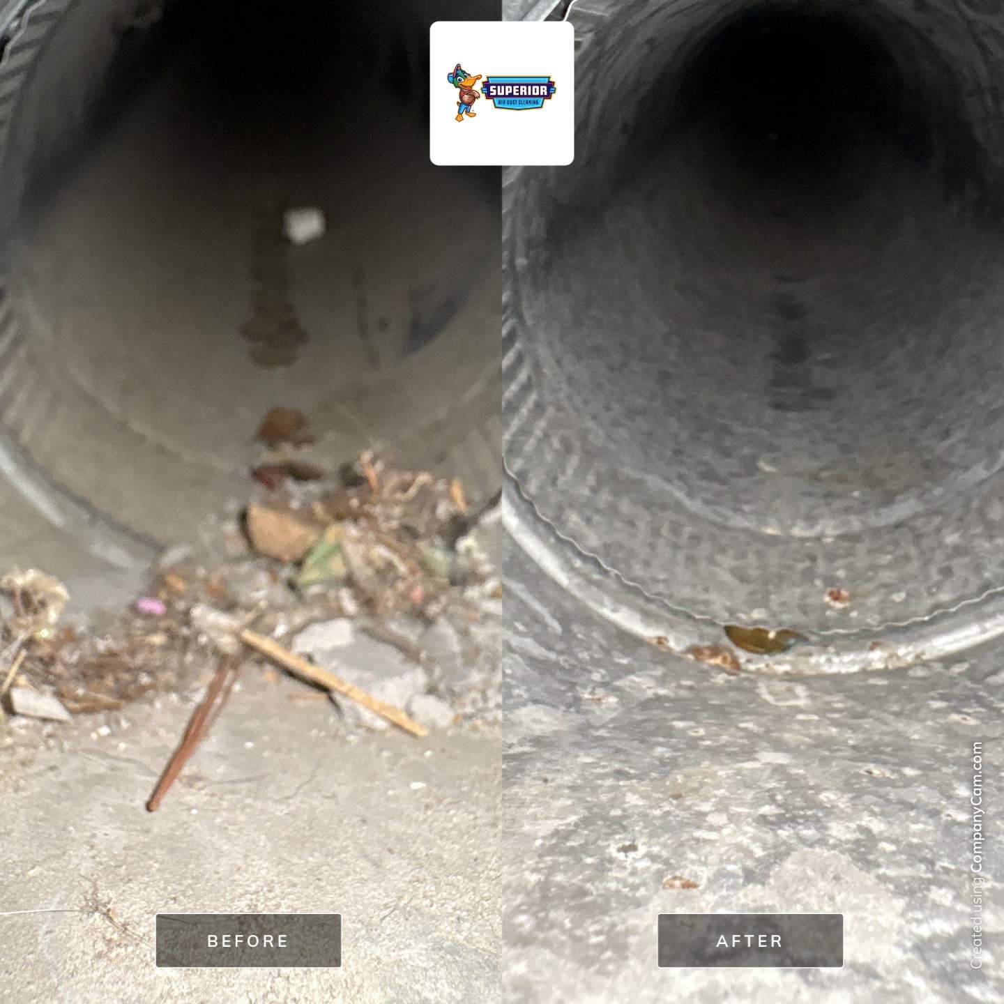 Air Duct Cleaning With a Vacuum Truck in Aliquippa, PA by Superior Air Duct Cleaning