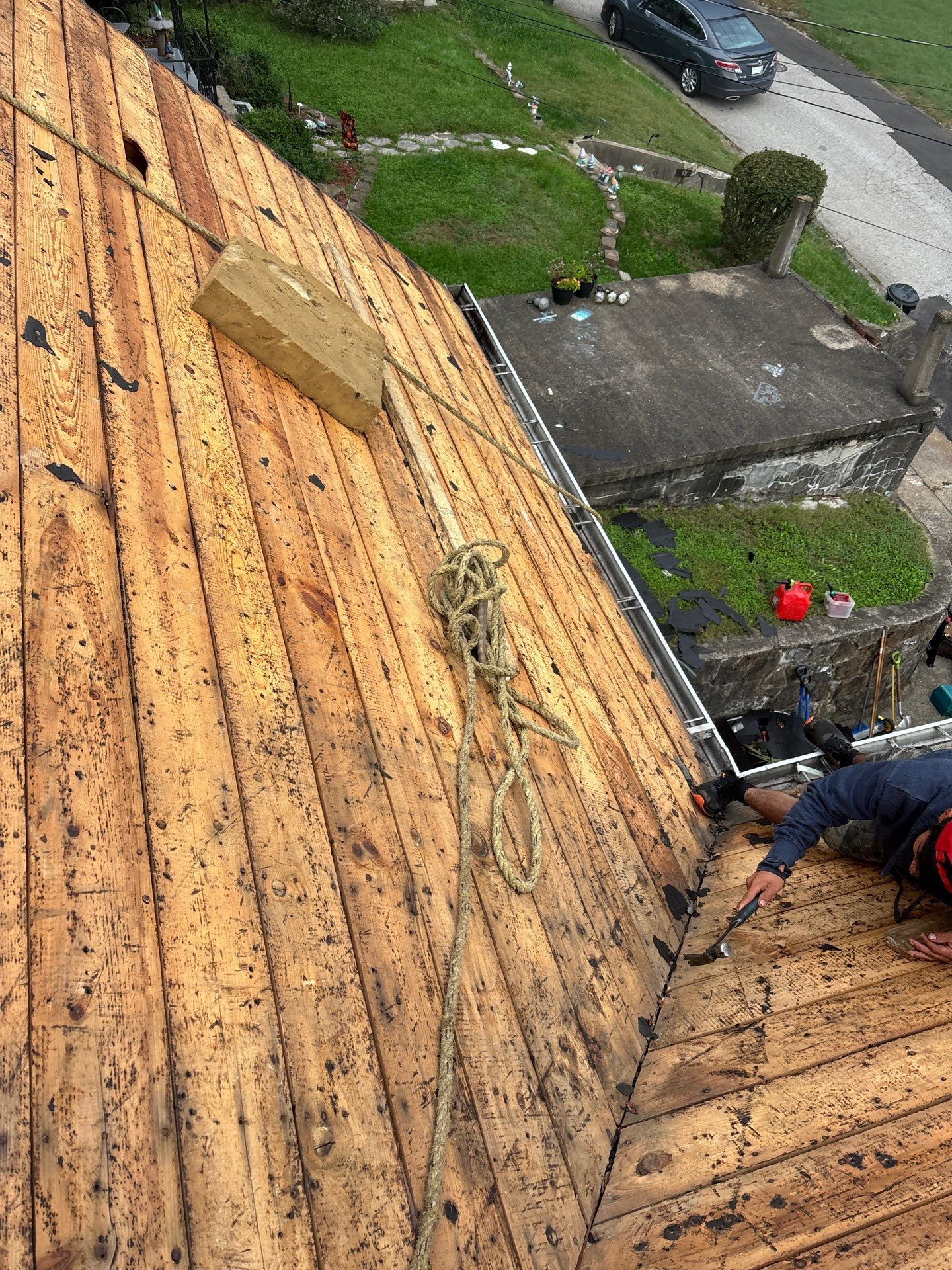 Residential Roofing Installation using Metal by Rainstoppers Roofing