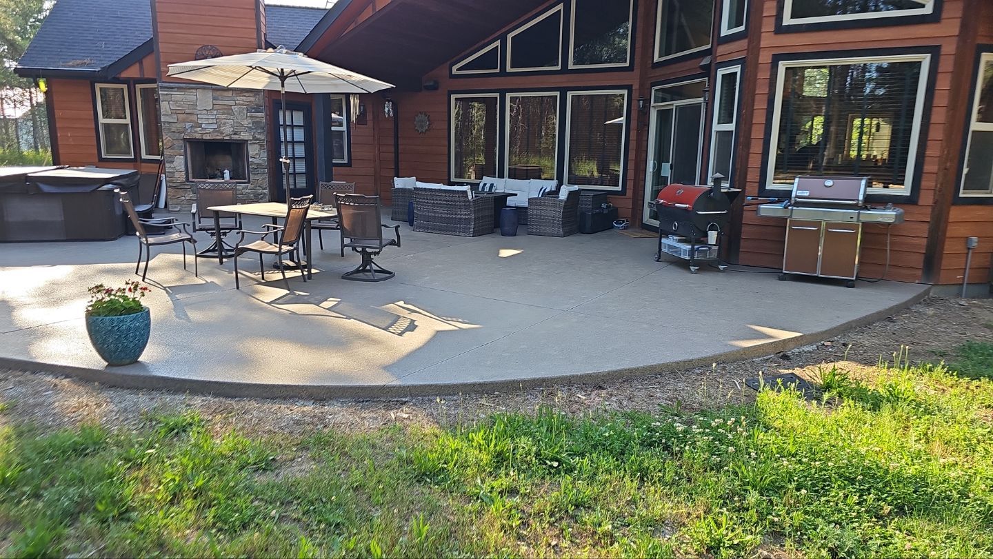 Patio Transformation using Adobe by Croc Coatings, LLC