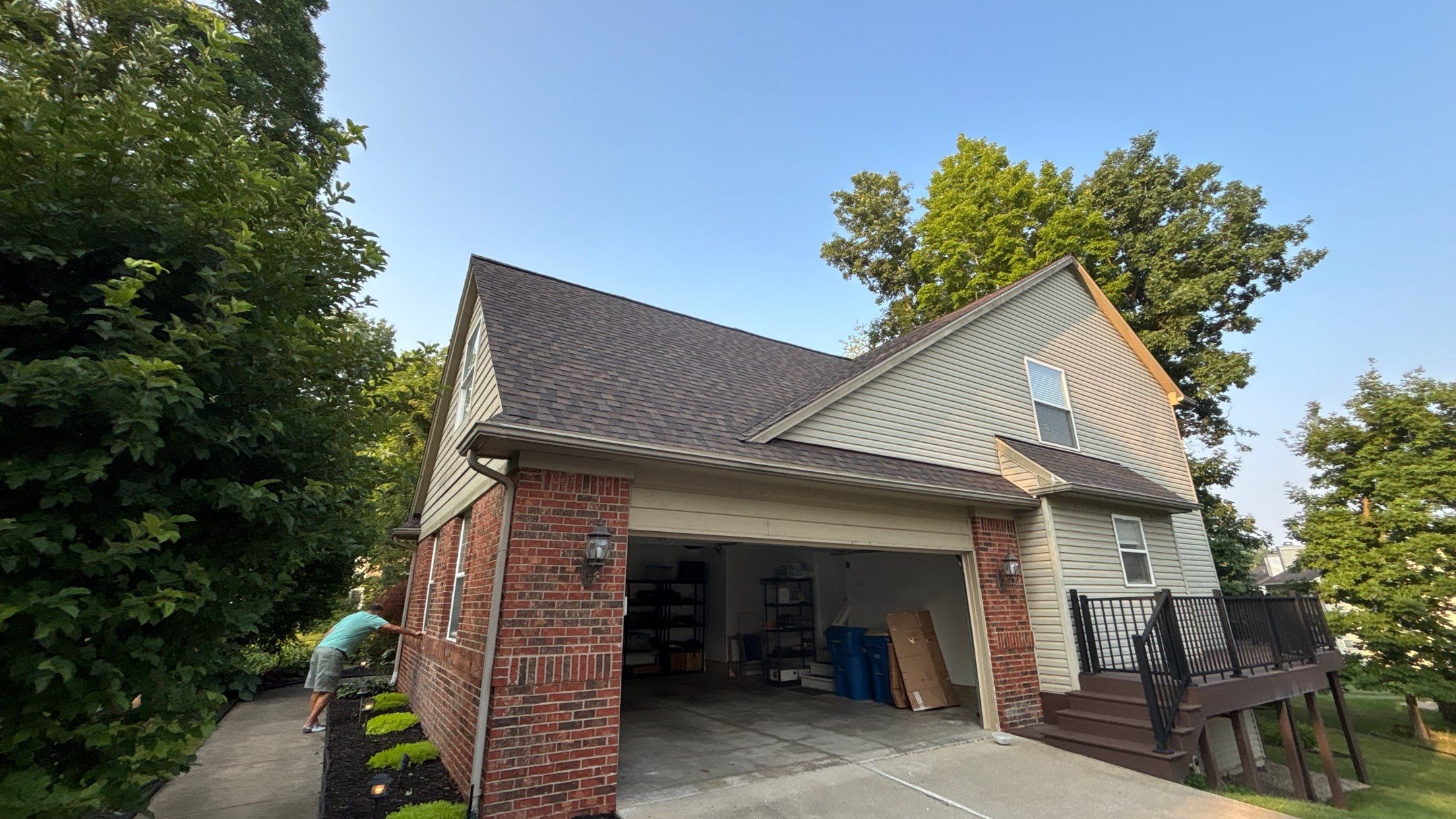 Roof Replacement using CertainTeed Landmark Max Def Shenandoah by 180 Contractors