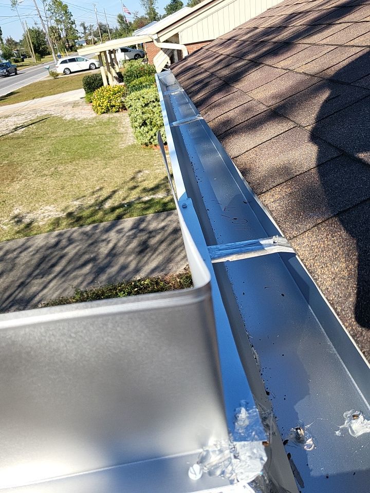 Gutter Installation using K-Style Gutters by Gutter Professors