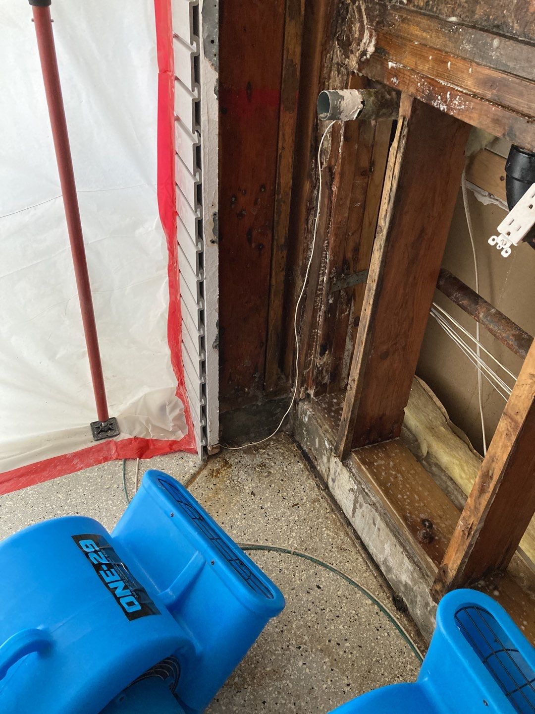 Mold Remediation using Containment by Accountable Home Services