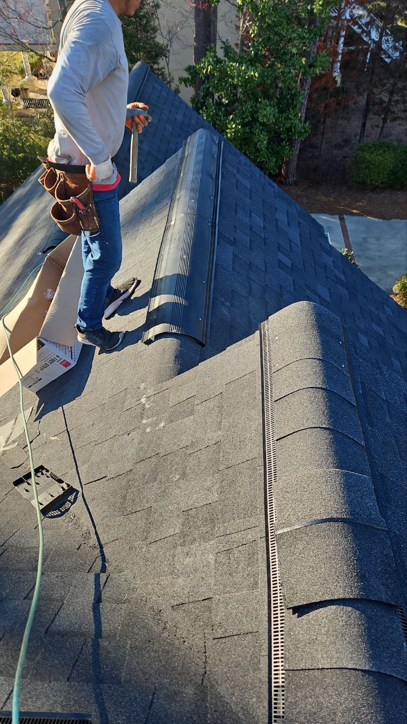 Residential Roofing Installation using Owens Corning® Oakridge Onyx Black by Indigo State Roofing